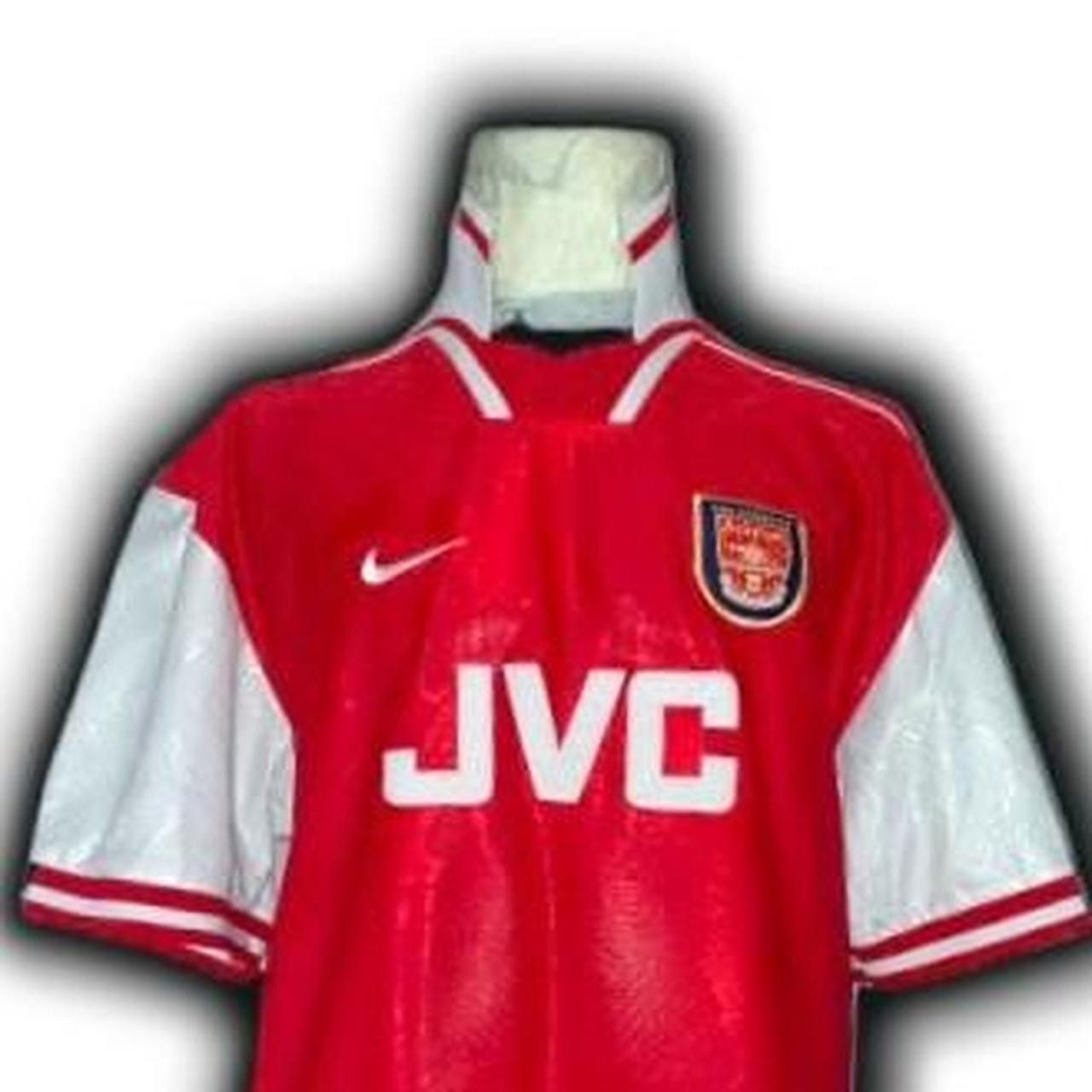 Nike Fc Arsenal England 1996 1997 1998 Home Shirt Jersey Size US XL / EU 56 / 4 - 1 Thumbnail