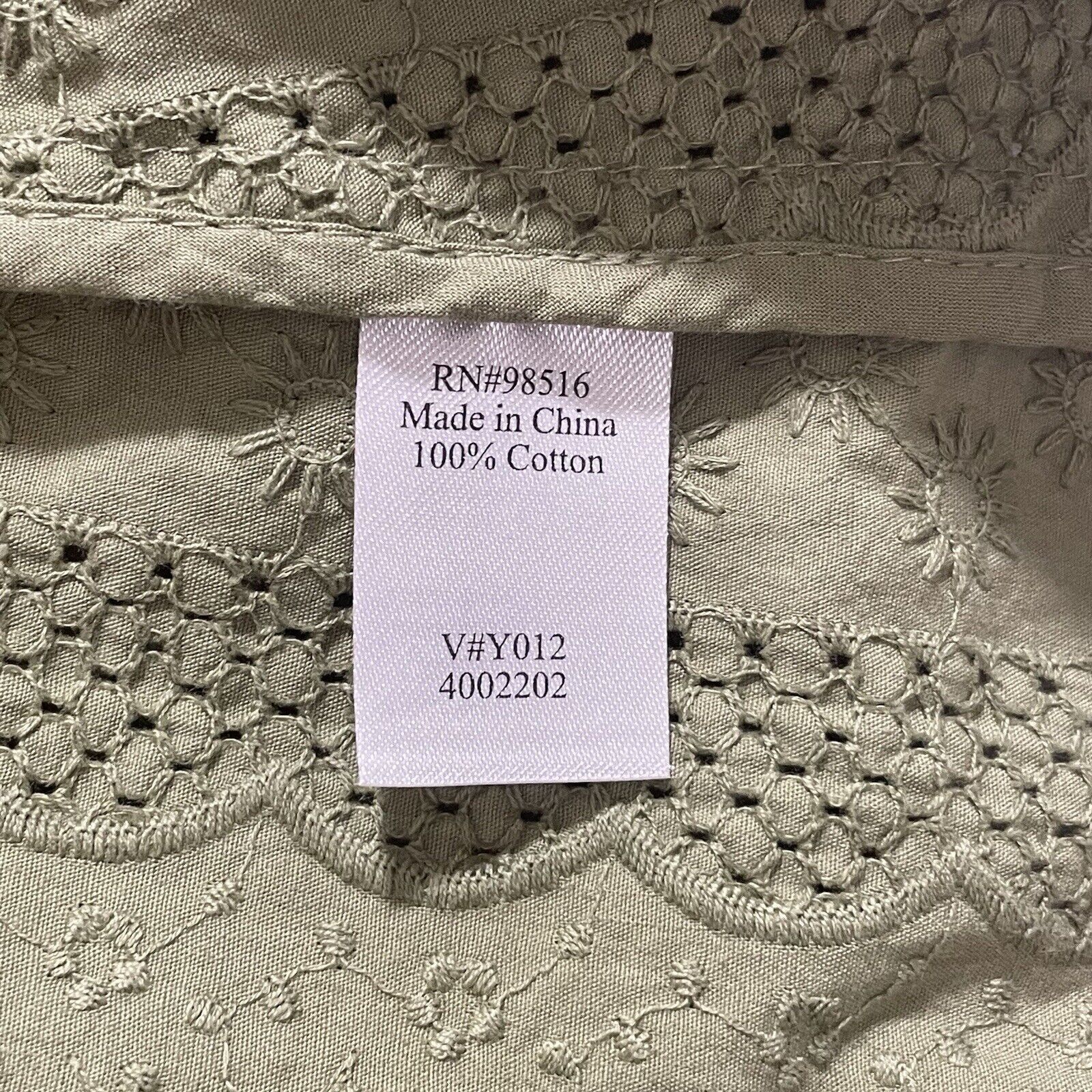Coldwater Creek Coldwater Creek 10 Collared Open Knit Hook & Eye Clasp Top Size L / US 10 / IT 46 - 16 Thumbnail