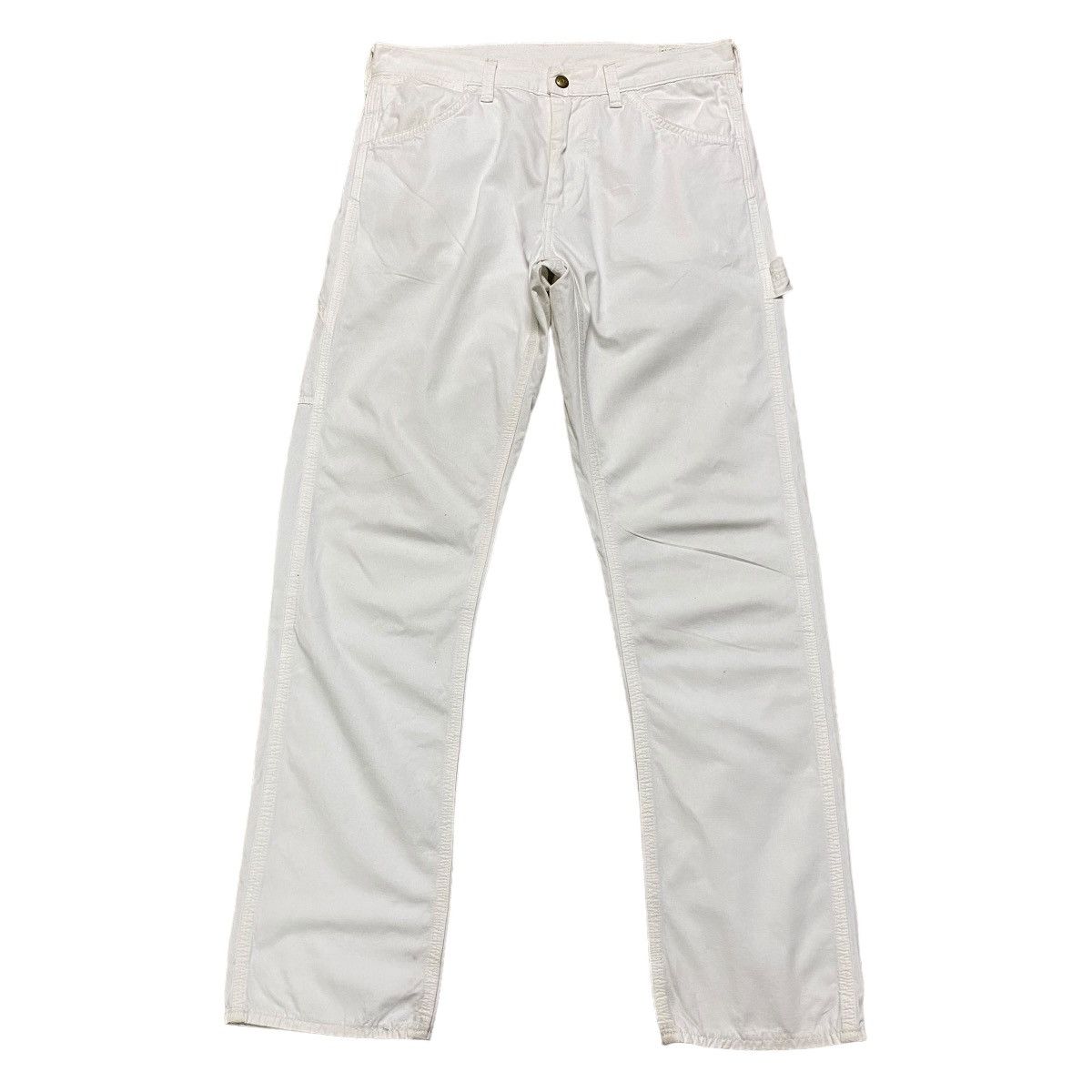Orslow Orslow White Carpenter Pants Size US 29 - 2 Thumbnail