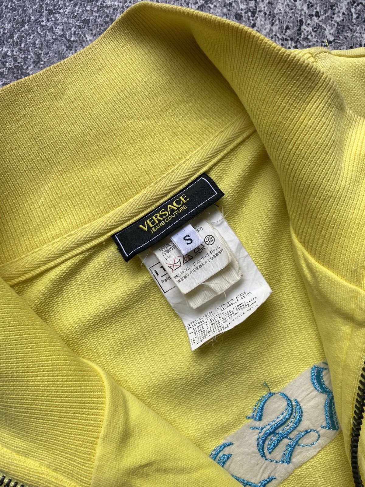 Versace Jeans Couture VERSACE Jeans Couture Vintage Track Jacket Size S / US 4 / IT 40 - 10 Thumbnail