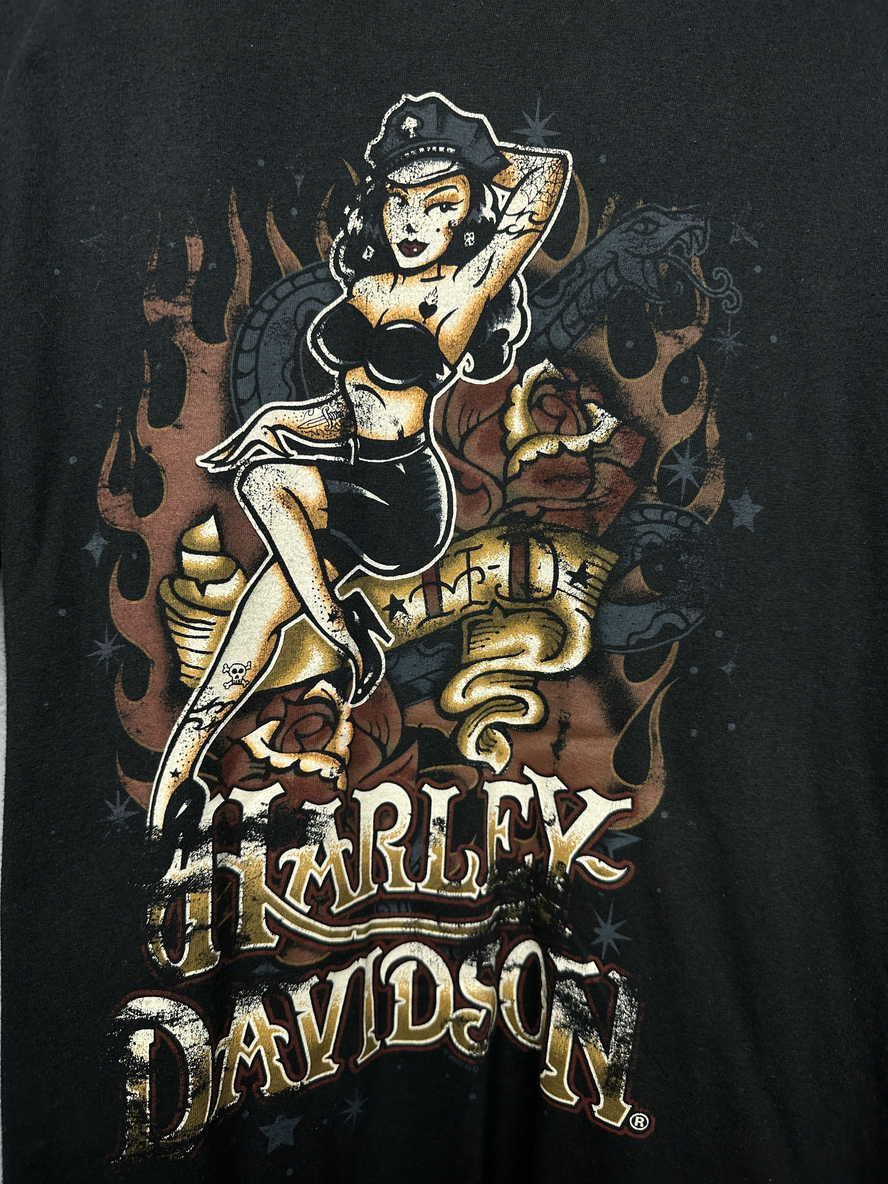 Harley Davidson Harley Davidson Mens Biker T-Shirt Size US M / EU 48-50 / 2 - 3 Thumbnail