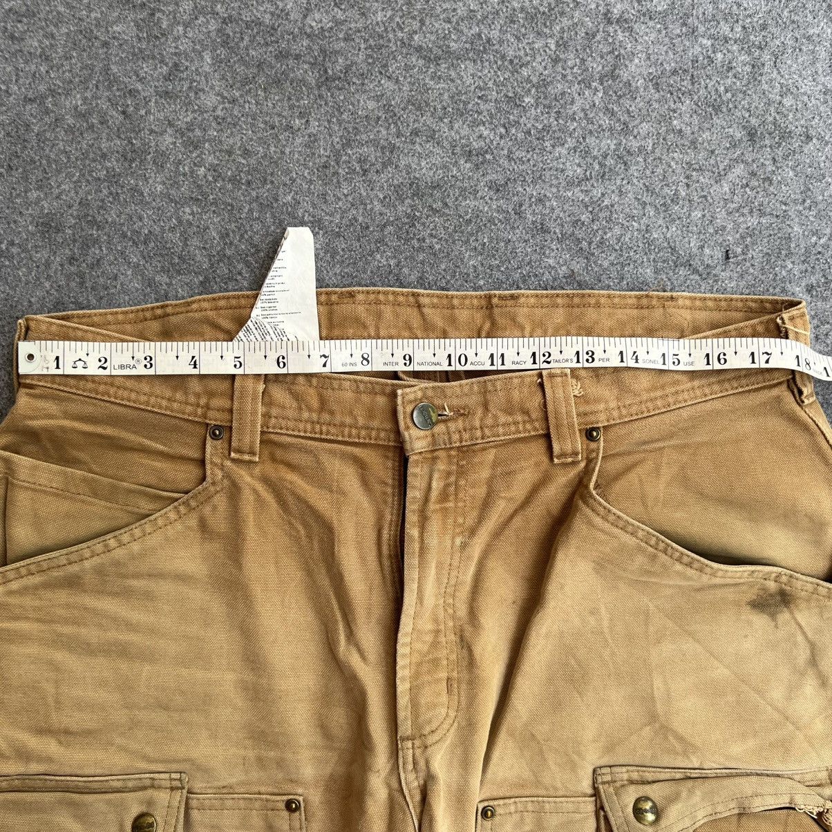 Carhartt × Vintage Vintage Carhartt Cargo Double Knee EB219 BRN Size US 36 / EU 52 - 6 Thumbnail