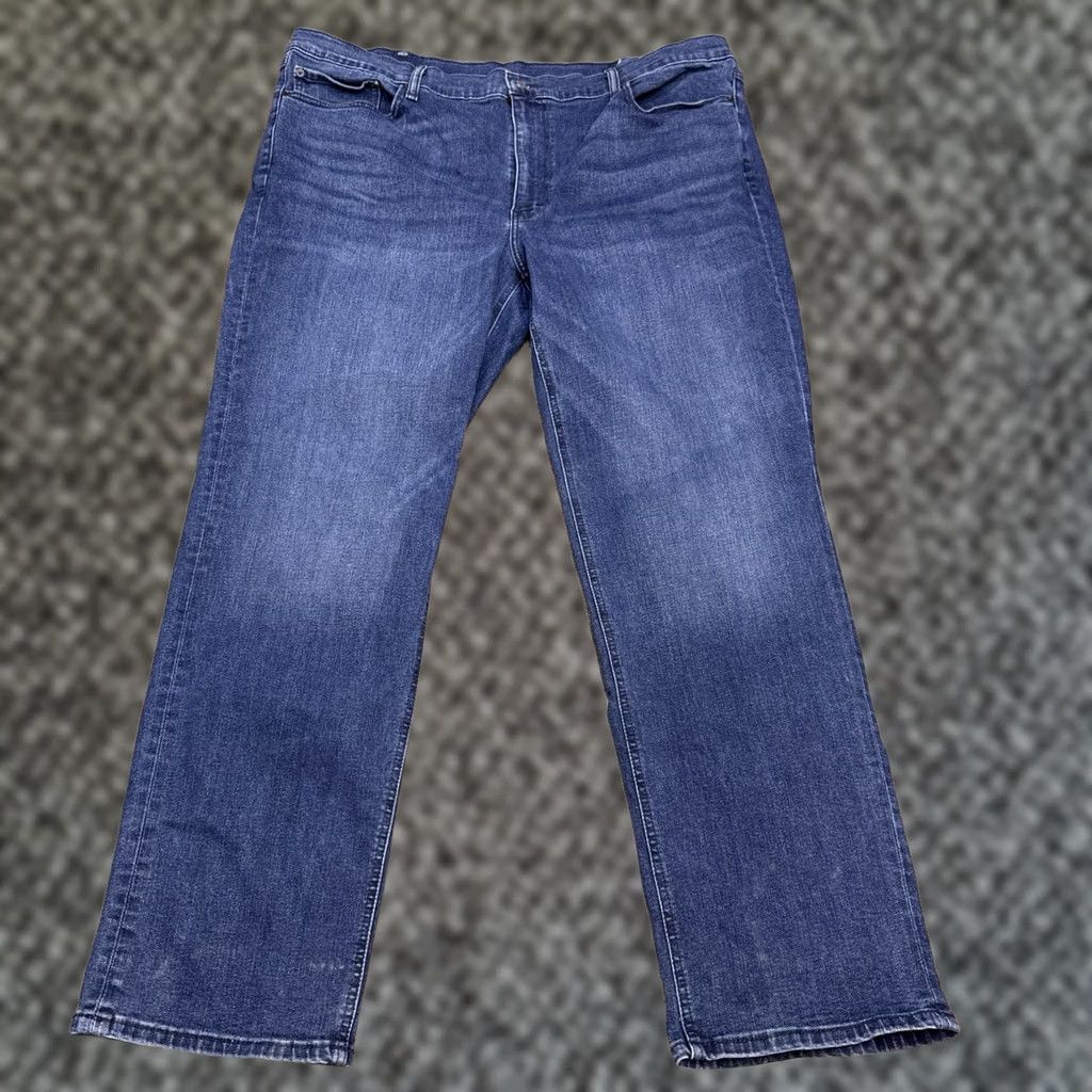 Levi's Levi's 541 Jeans Mens 42x32 Athletic Taper Stretch High Rise Denim Blue 5-Pocket Regular Sportswear Mens Clothing Vintage No Size US 42 / EU 58 - 1 Thumbnail