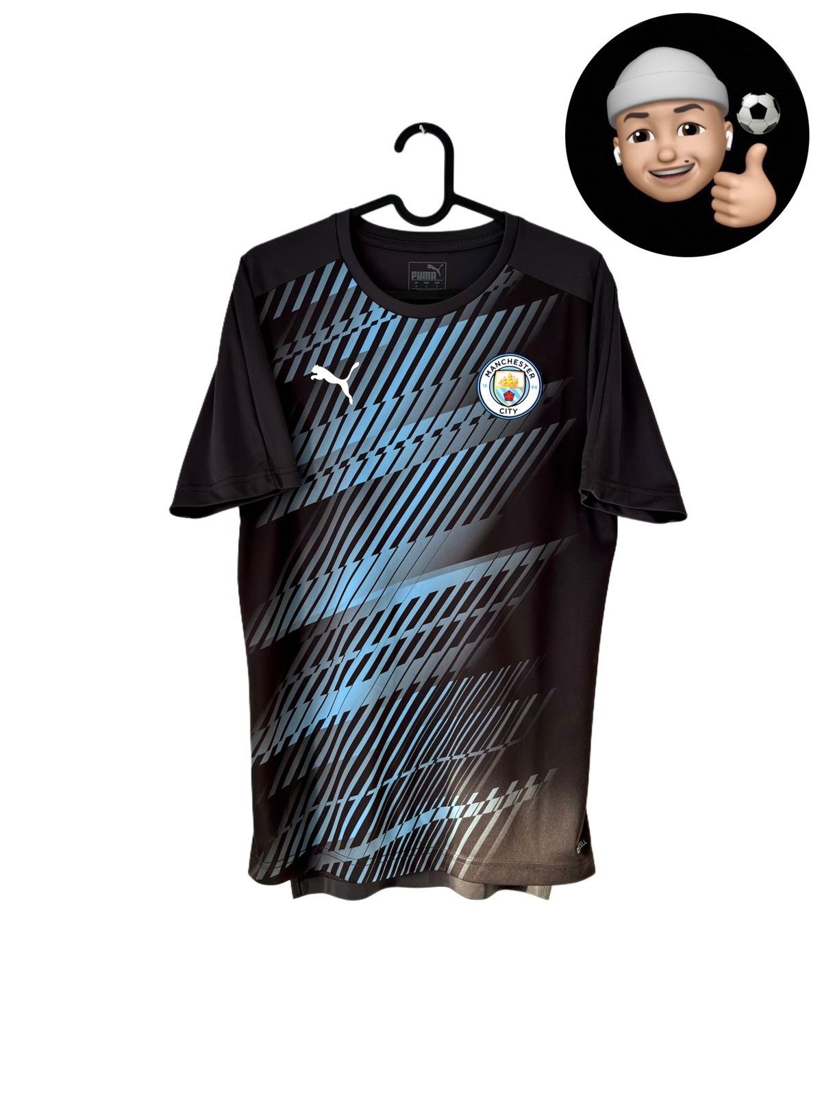 Puma 2019 2020 Manchester City Puma Training Kit Soccer Jersey FC Size US S / EU 44-46 / 1 - 1 Thumbnail