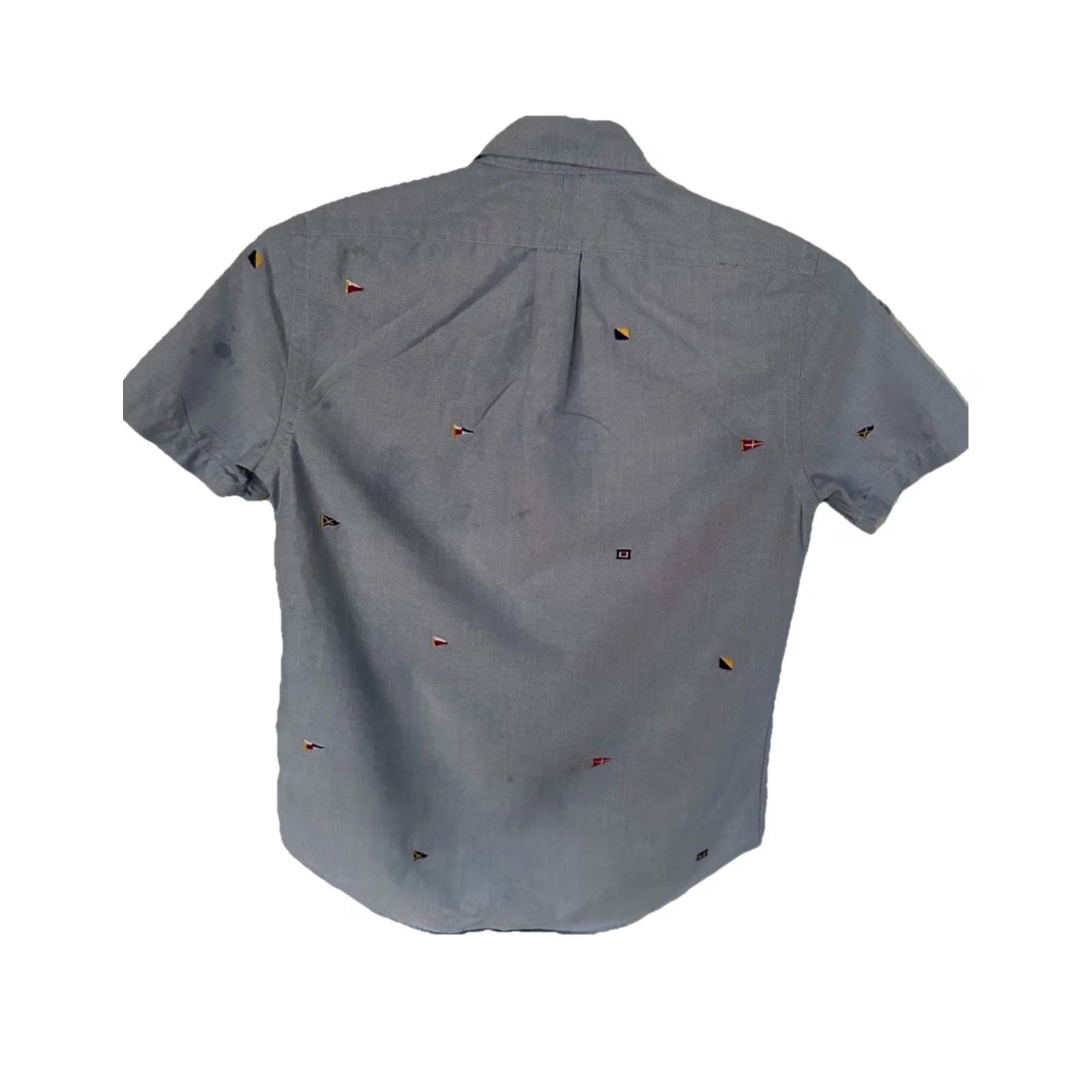 Polo Ralph Lauren Polo Ralph Lauren Classic Fit Multi Flag Oxford Shirt Short Sleeve Size XS Men Size US XS / EU 42 / 0 - 7 Thumbnail