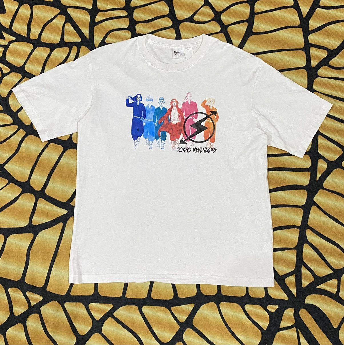 Anime × Japanese Brand RARE TOKYO REVENGERS JAPANESE ANIME WHITE TEE Size US L / EU 52-54 / 3 - 1 Thumbnail