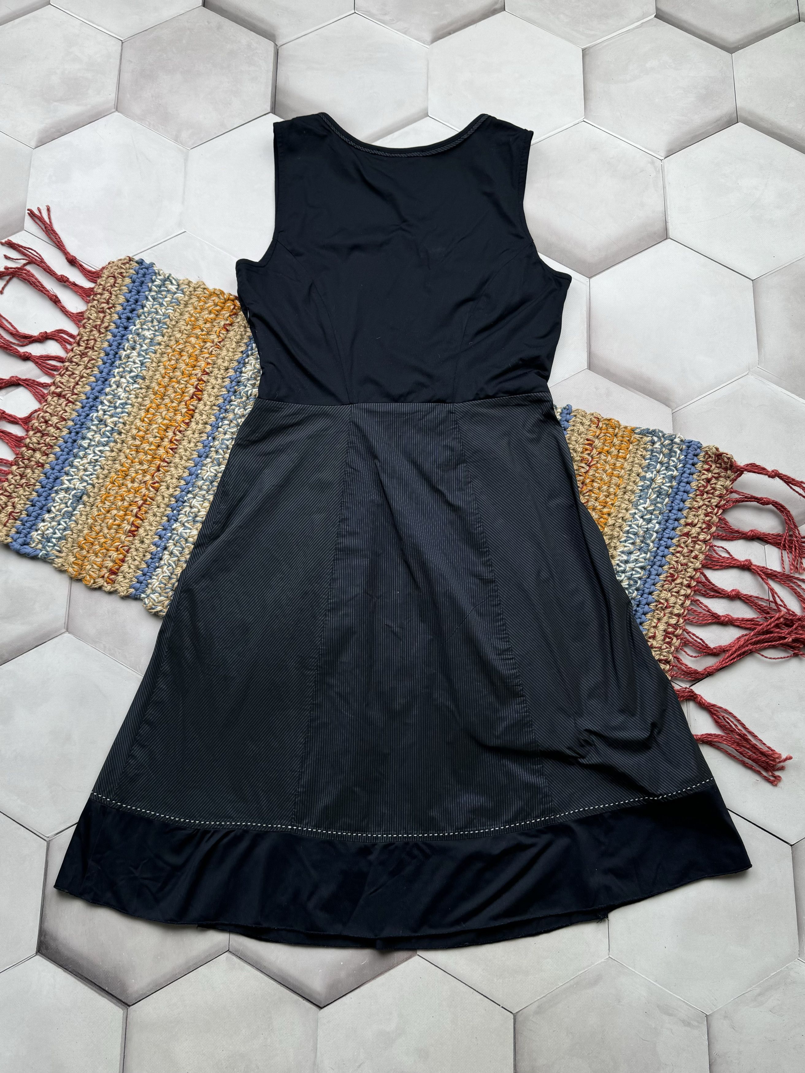 Japanese Brand Vintage Amazing Flared Dress (E4) Size M / US 6-8 / IT 42-44 - 5 Thumbnail