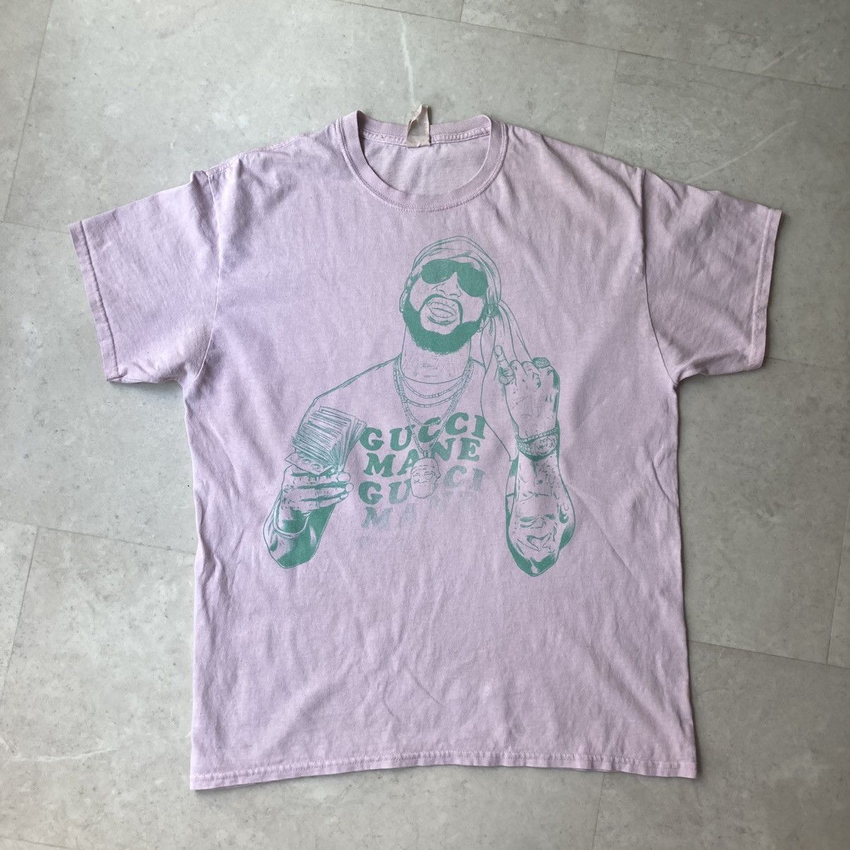 Rap Tees gucci mane guwop dirty south trap rap tee Size US L / EU 52-54 / 3 - 1 Thumbnail