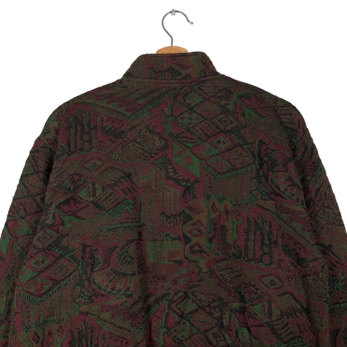 Hysteric Glamour Vintage Cardigan Button Bomber Jacket FullMark Issey Miyake Size US M / EU 48-50 / 2 - 9 Thumbnail