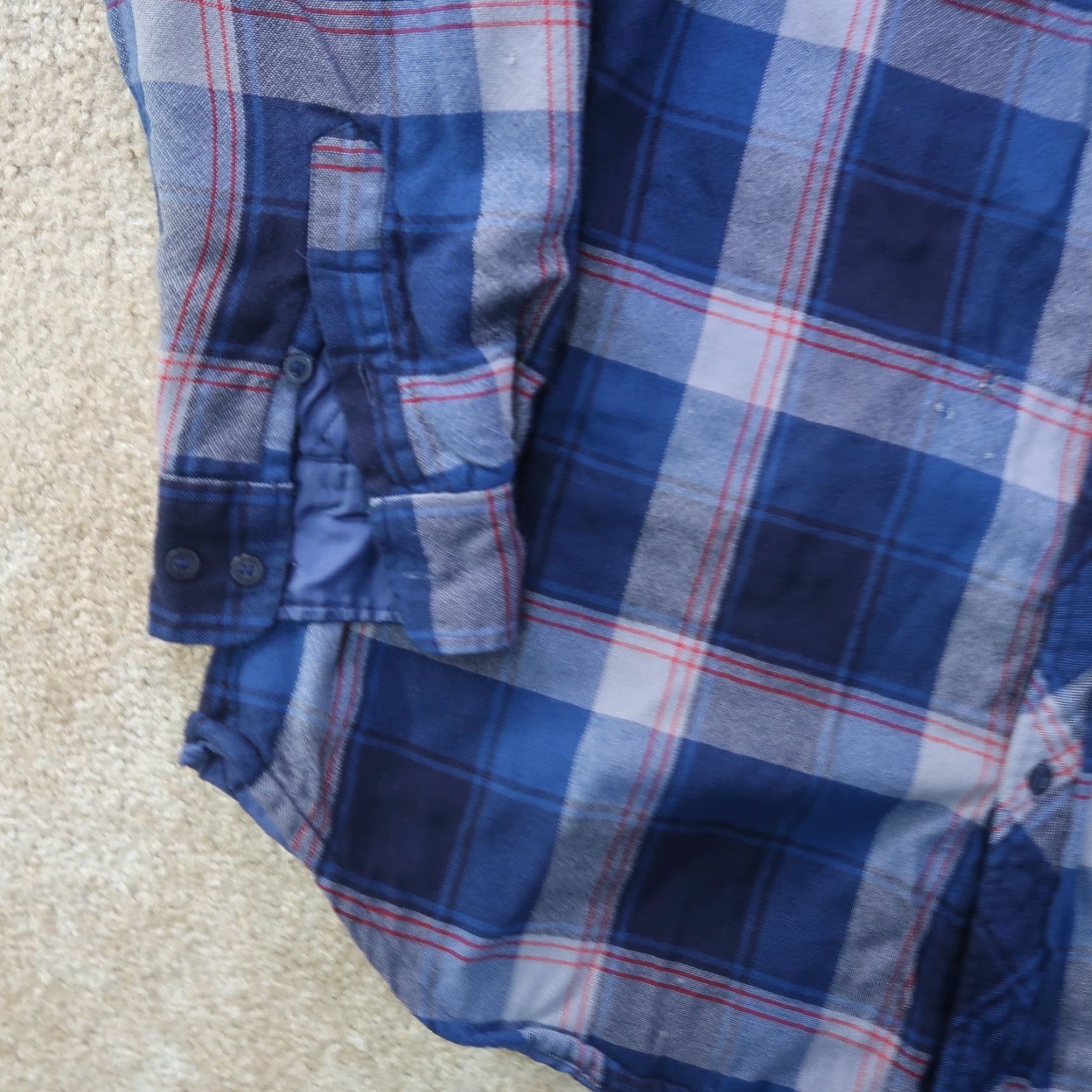Vintage VINTAGE Quilt Lined Flannel Shirt Jacket Men's XL Plaid Workwear shacket Size US XL / EU 56 / 4 - 4 Thumbnail