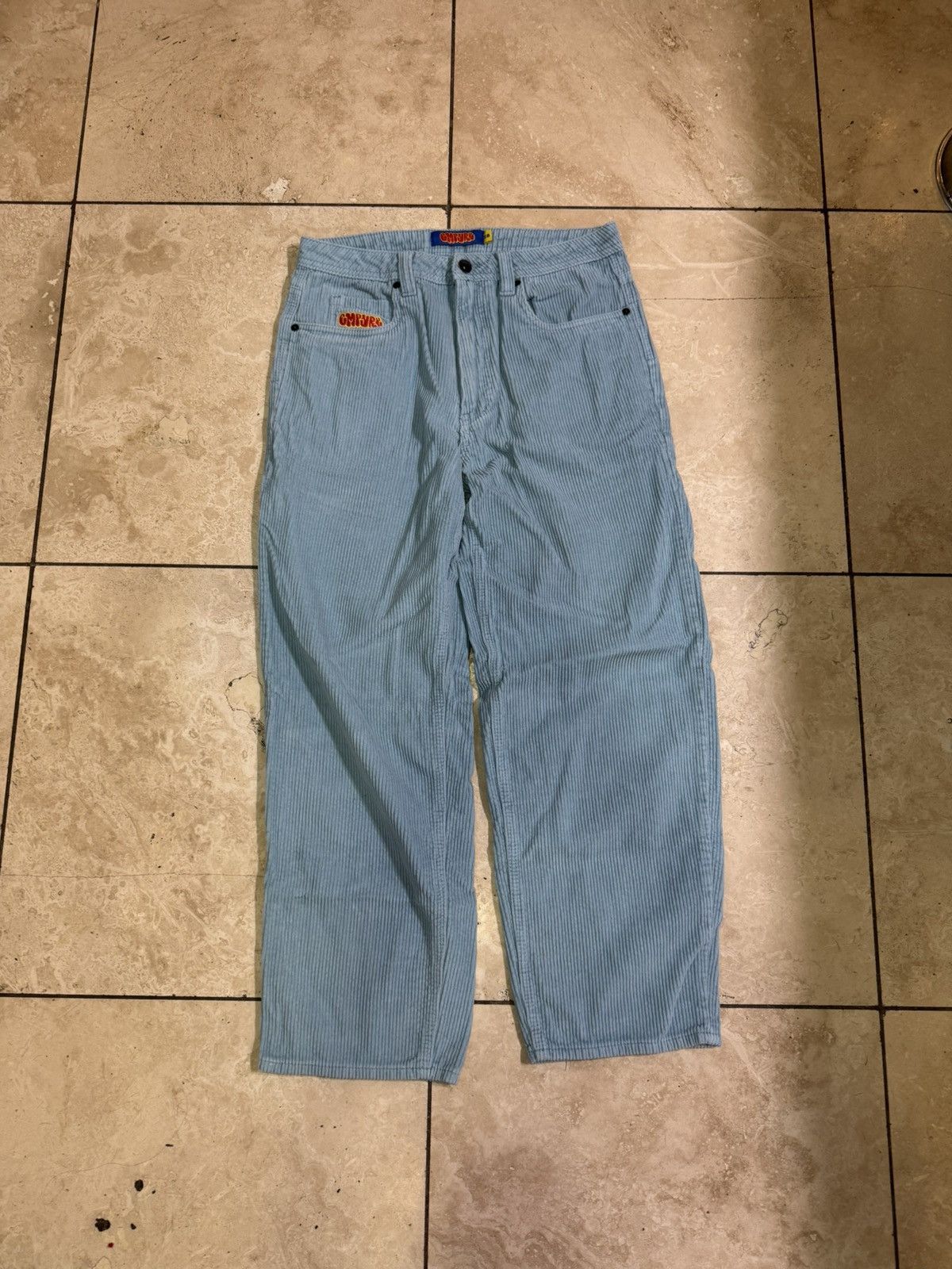Empyre Baby blue corduroy Size US 28 / EU 44 - 1 Thumbnail