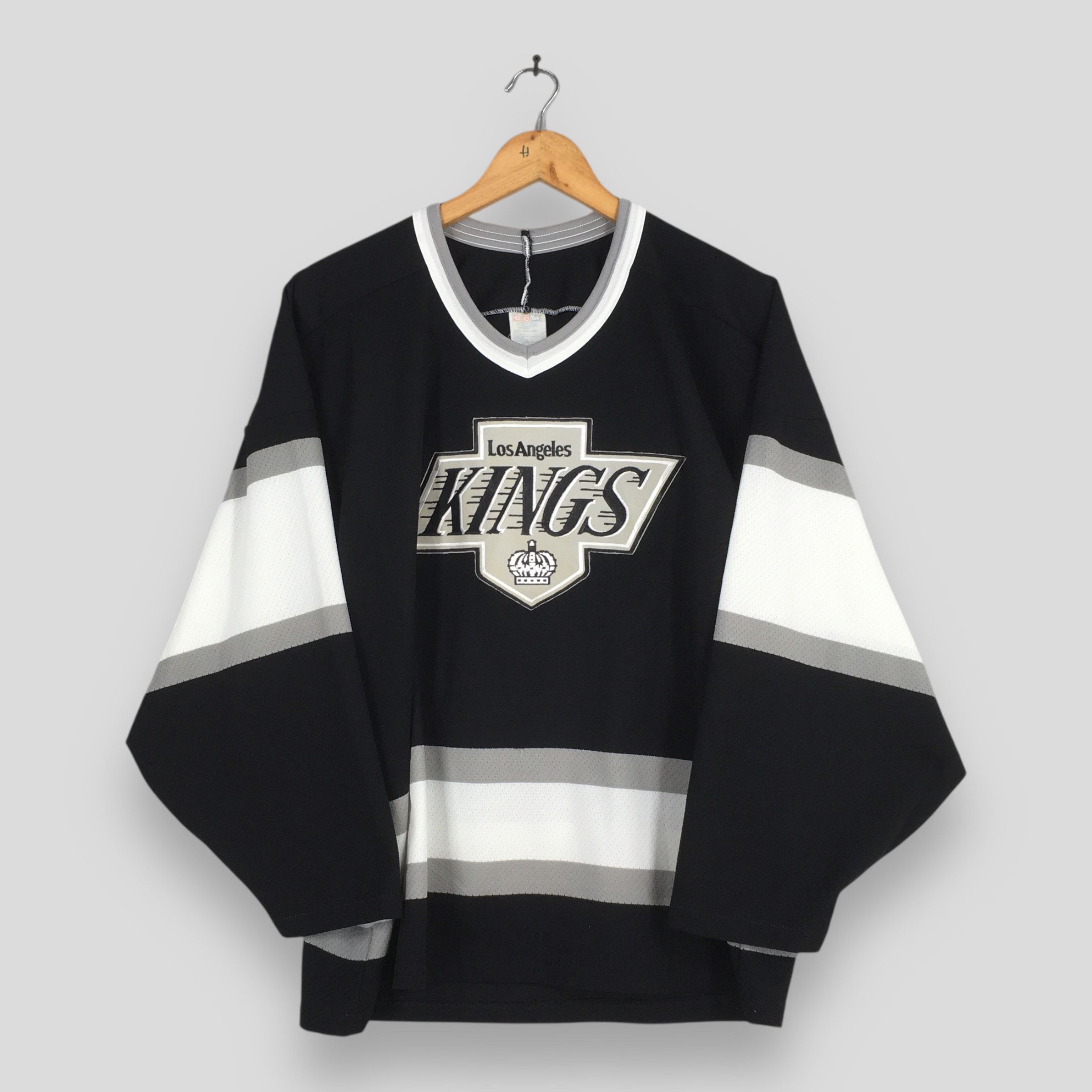 NHL Vintage 1990s Los Angeles Kings NHL Black Jersey M Size US M / EU 48-50 / 2 - 1 Thumbnail