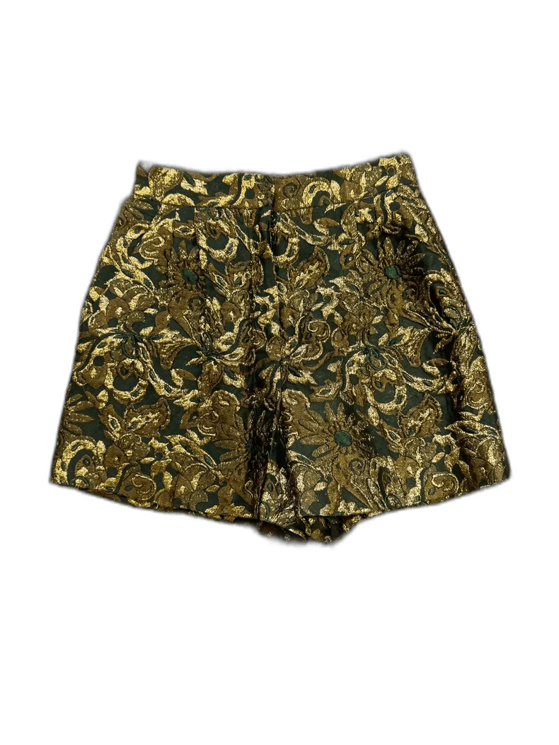 Dolce & Gabbana D&G Floral Embellished Shorts Size 38 Size 38" / US 16 / IT 52 - 1 Thumbnail