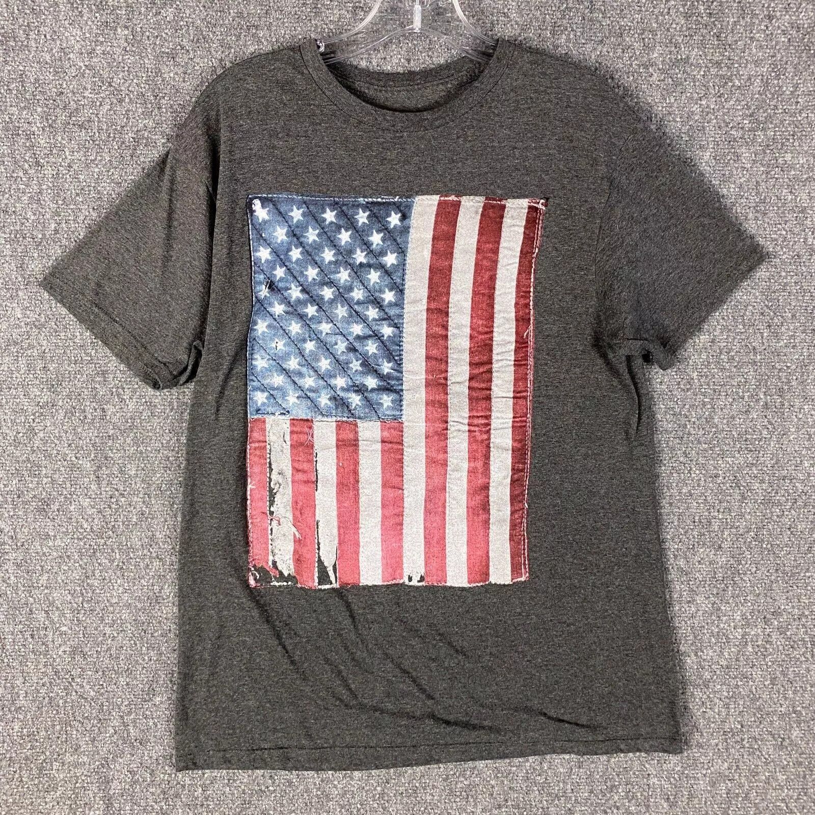 Other Well Worn T-Shirt Men's Large USA Flag Cotton Short Sleeve L Size US L / EU 52-54 / 3 - 1 Thumbnail