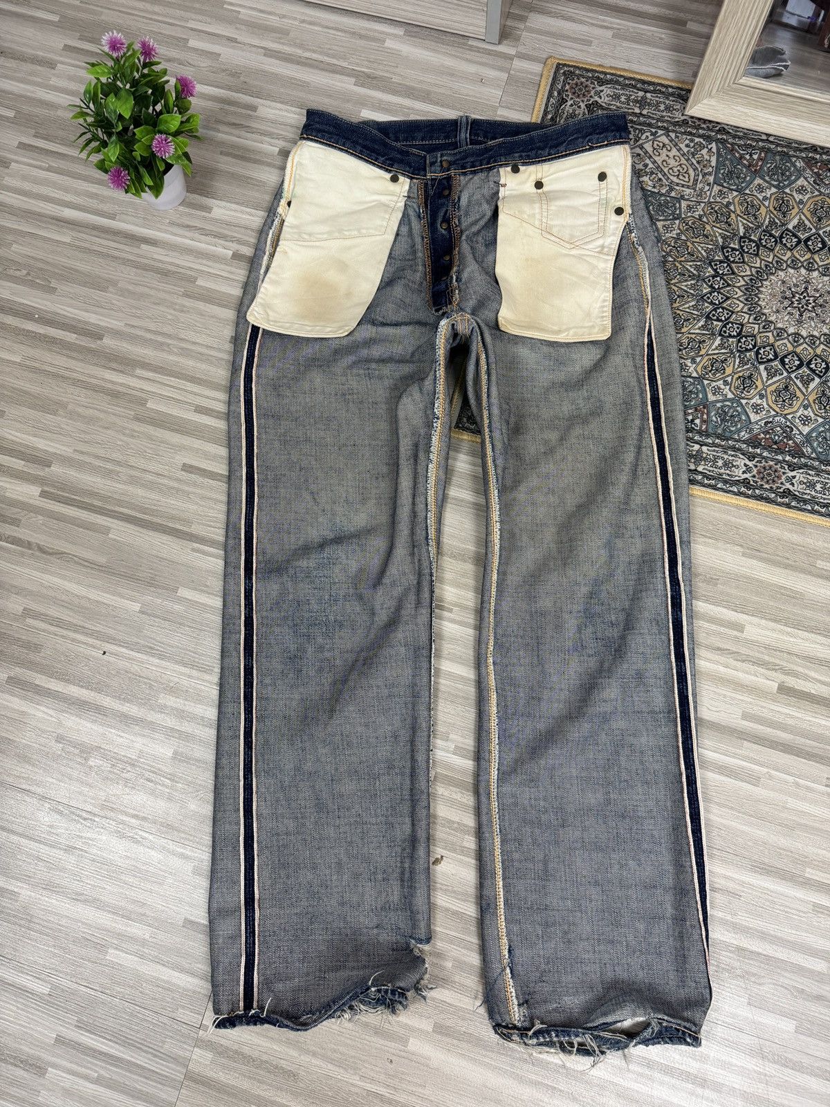 Freewheelers Vintage "Vanishing West" 601XX 1951 Selvedge Denim Size US 30 / EU 46 - 14 Thumbnail