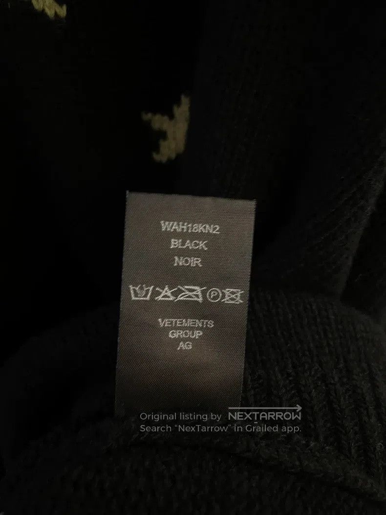 Vetements Vetements Black destroyed turtleneck sweater Size US XS / EU 42 / 0 - 5 Thumbnail