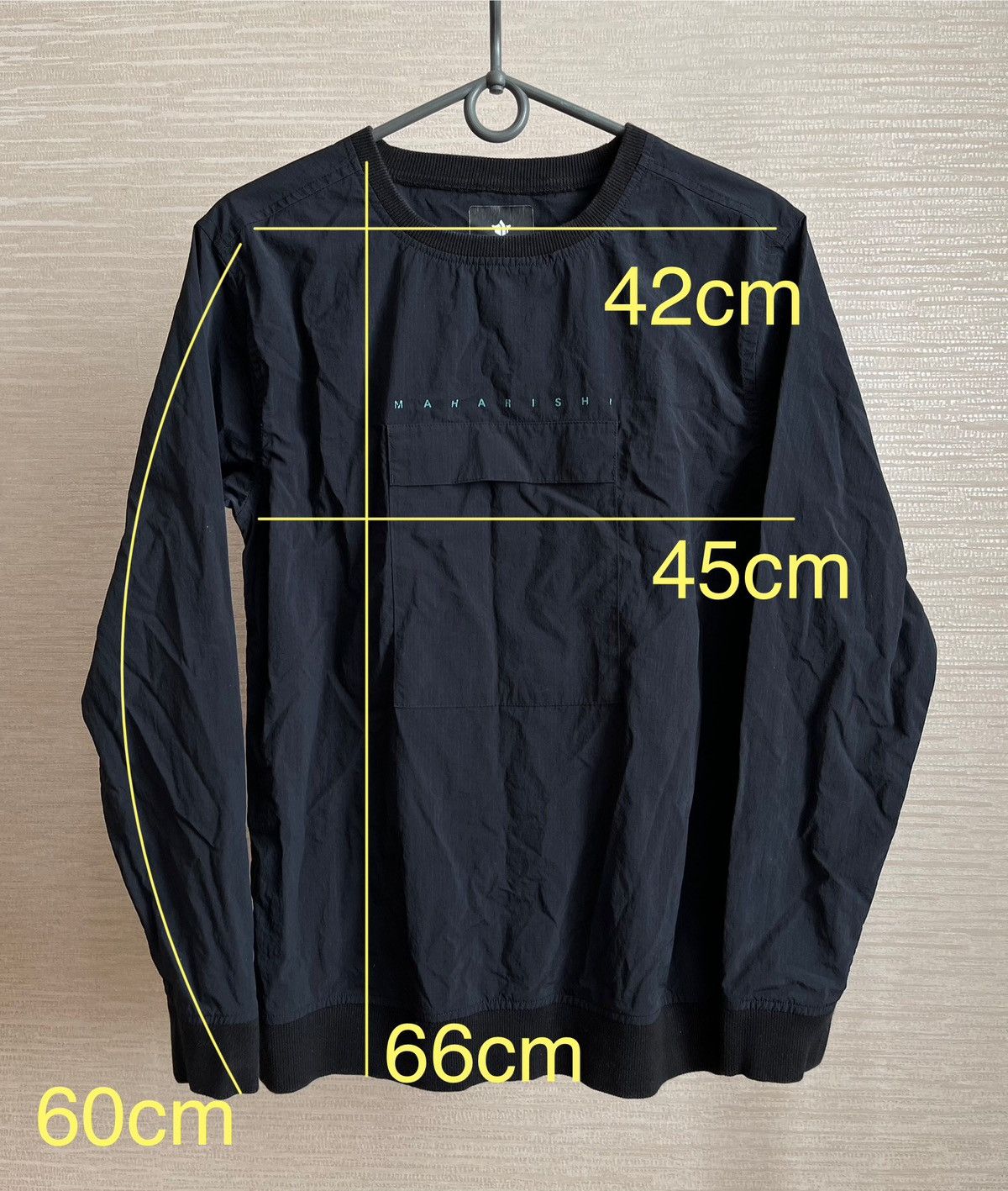 Maharishi Maharishi Nylon Sweatshirt Pullover Crew Neck Size US S / EU 44-46 / 1 - 7 Thumbnail