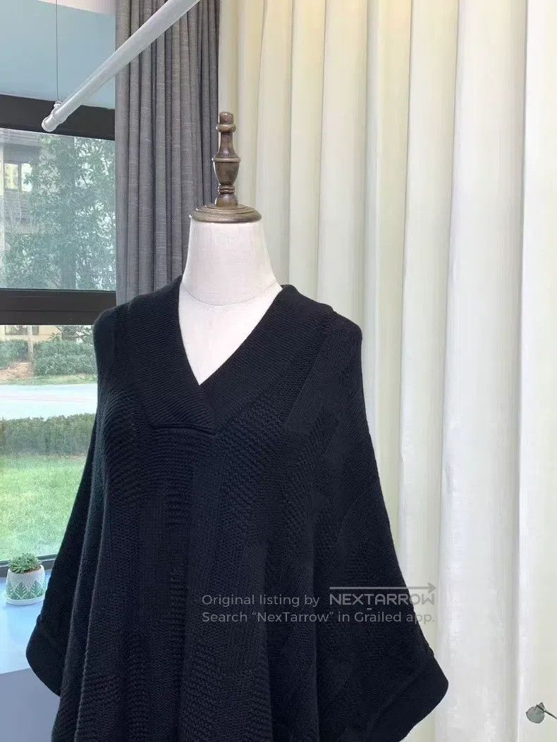 Hermes Hermes Cowl Neck Sweater Cloak Size XXS / US 00 / IT 34 - 3 Thumbnail