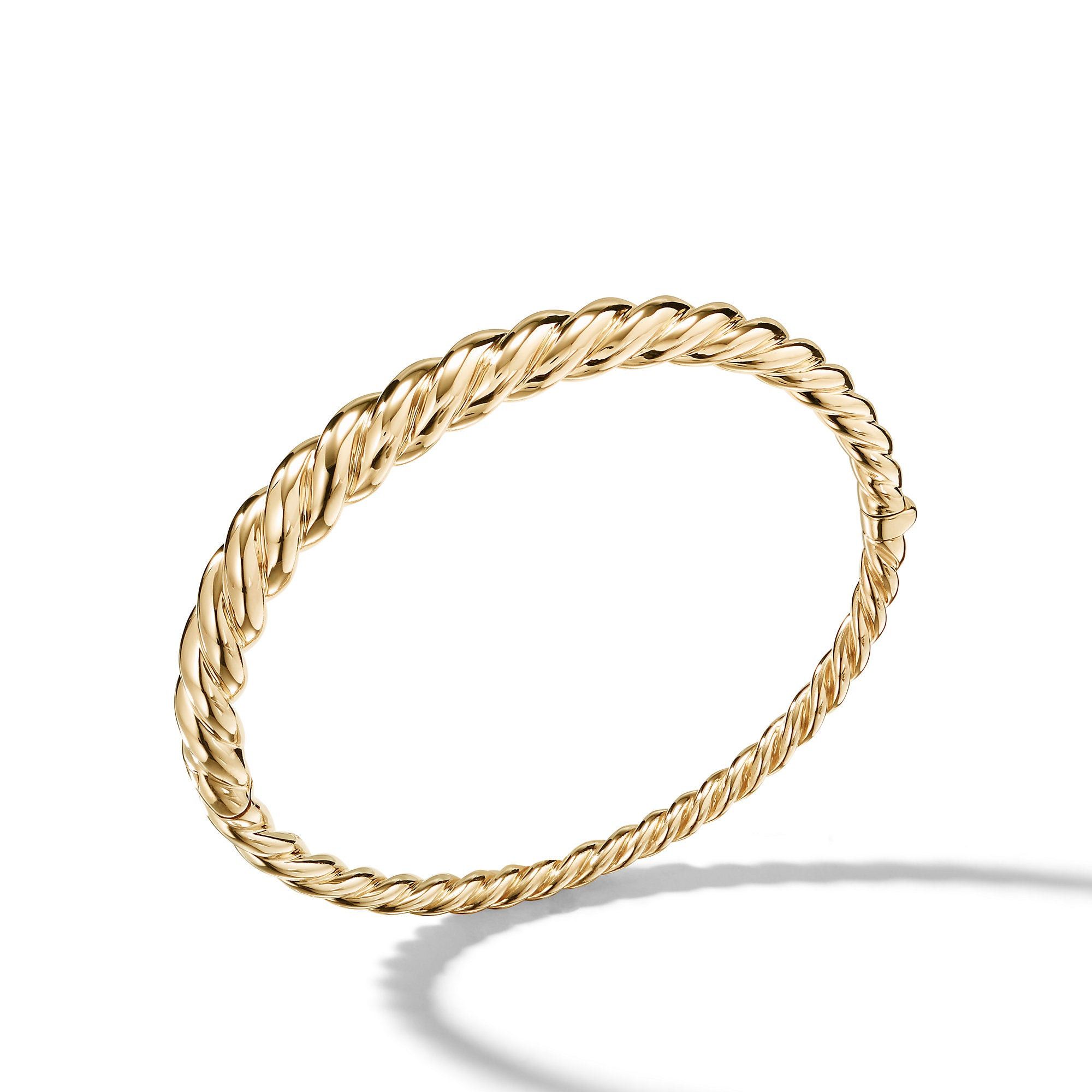 David Yurman oc11z1025 B13591 Pure Form Cable Bracelet in 18K in Golden Size ONE SIZE - 2 Thumbnail