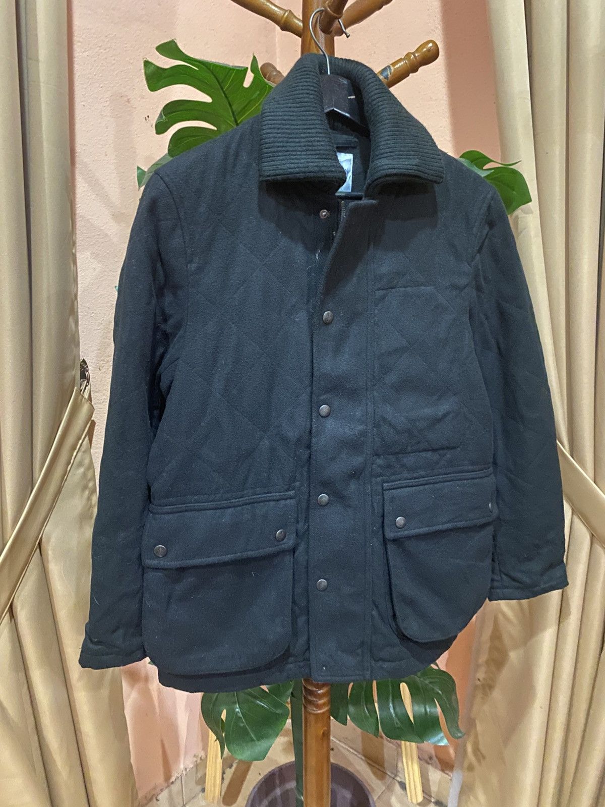 JW Anderson × Uniqlo J.W. Anderson x Uniqlo Black Quilte Jacket Classic Outerwear Size US S / EU 44-46 / 1 - 3 Thumbnail