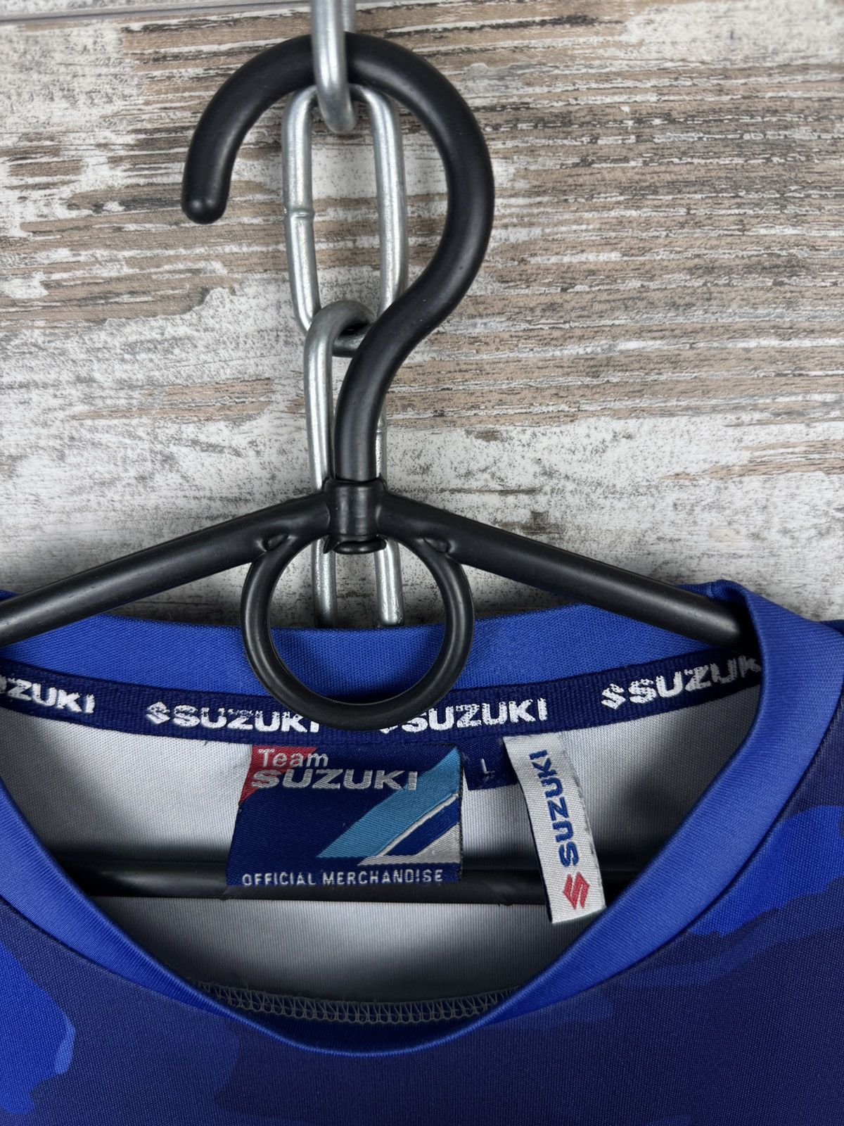 Vintage Mens Vintage Suzuki racing T-shirt tee rare size L Size US L / EU 52-54 / 3 - 10 Thumbnail