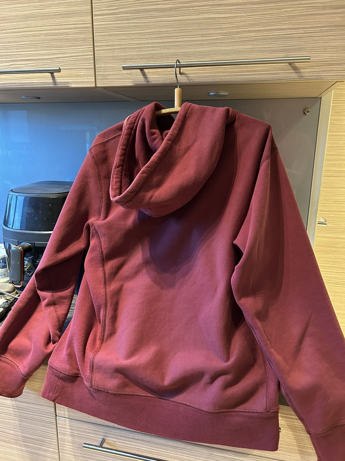 Derschutze Derschutze “Utopia” hoodie burgundy L size Size US L / EU 52-54 / 3 - 6 Thumbnail