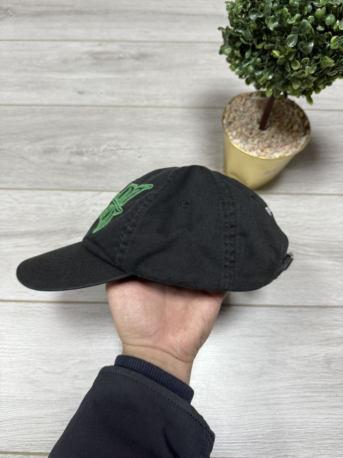 Palm Angels Palm Angels metal logo cap hat Size ONE SIZE - 5 Thumbnail