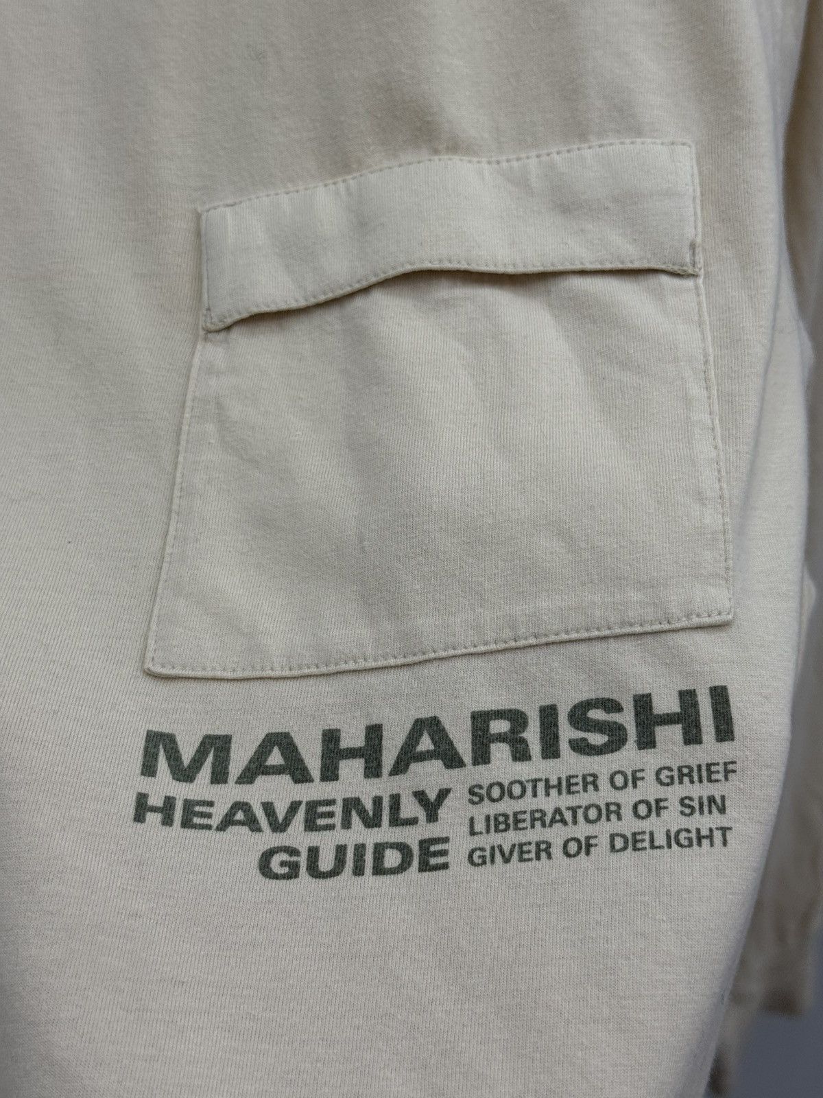 Maharishi Maharishi Military Khaki Cargo Pocket Long Sleeve Tee Size US M / EU 48-50 / 2 - 3 Thumbnail