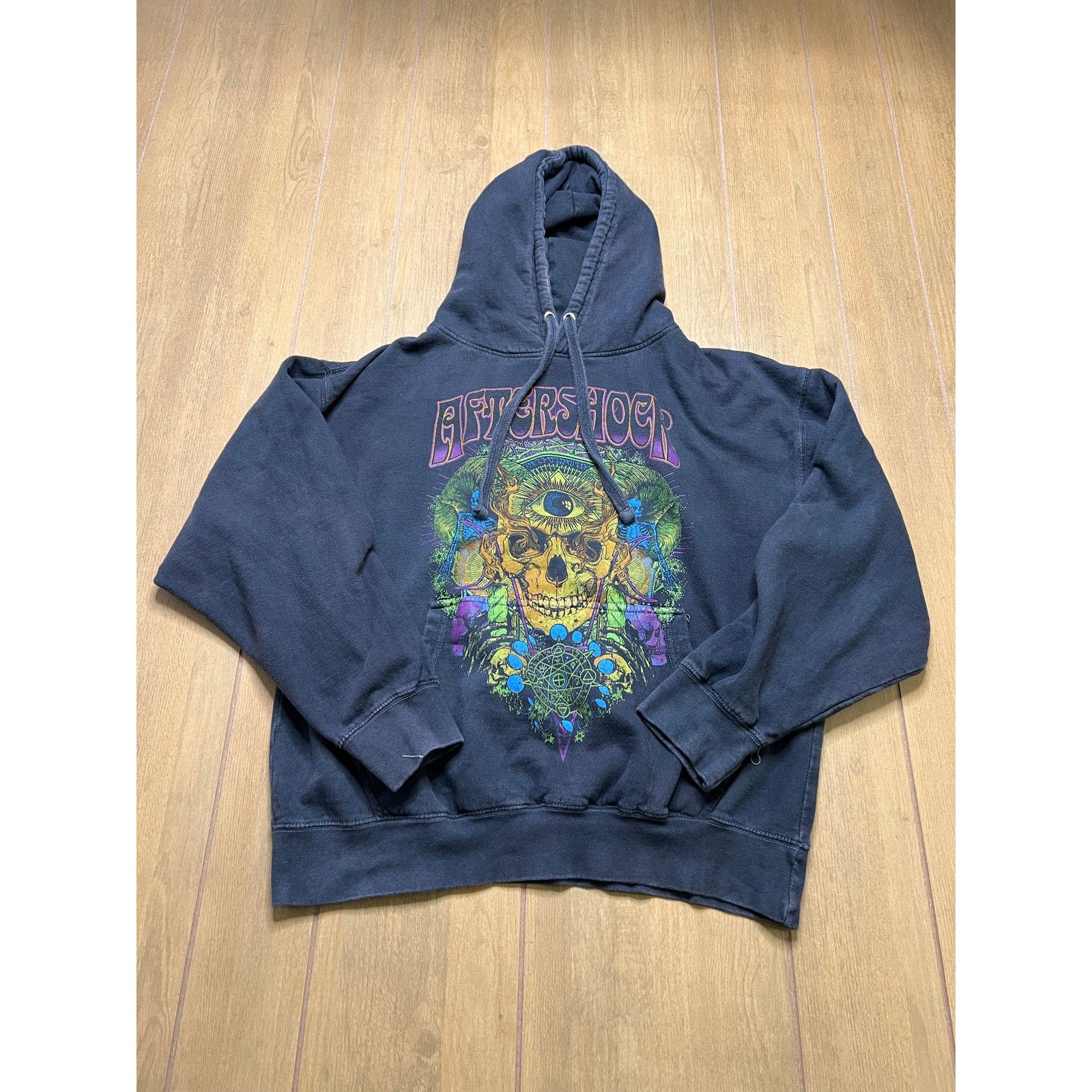 Vintage Aftershock Hoodie Sweatshirt Men's L/XL Music Festival Rock Size US L / EU 52-54 / 3 - 8 Thumbnail