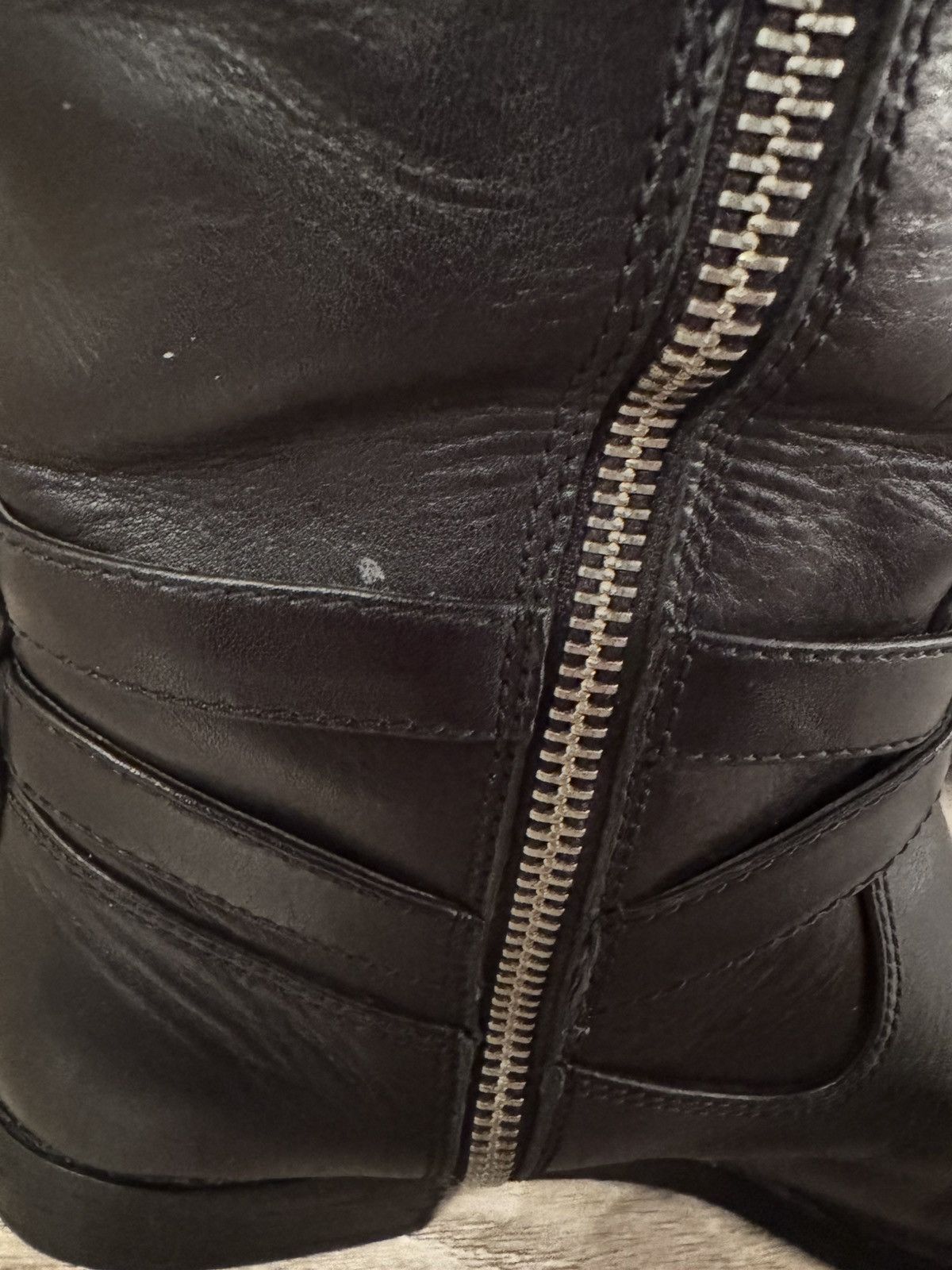 Michael Kors Michael Kors Preston Leather Boots Black Women's Sz 8M Size US 8 / IT 38 - 10 Thumbnail