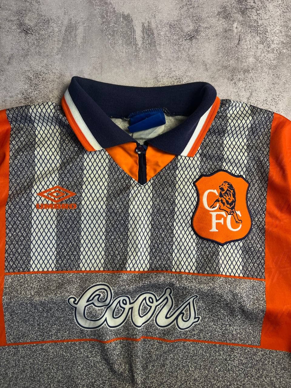 Umbro 🧡 Umbro Vintage Football Jersey – Retro Vibes 🧡 Size US XL / EU 56 / 4 - 2 Thumbnail
