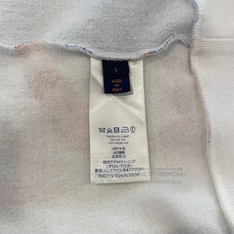 Louis Vuitton Louis Vuitton Ink printed sweatshirt Size US L / EU 52-54 / 3 - 5 Thumbnail