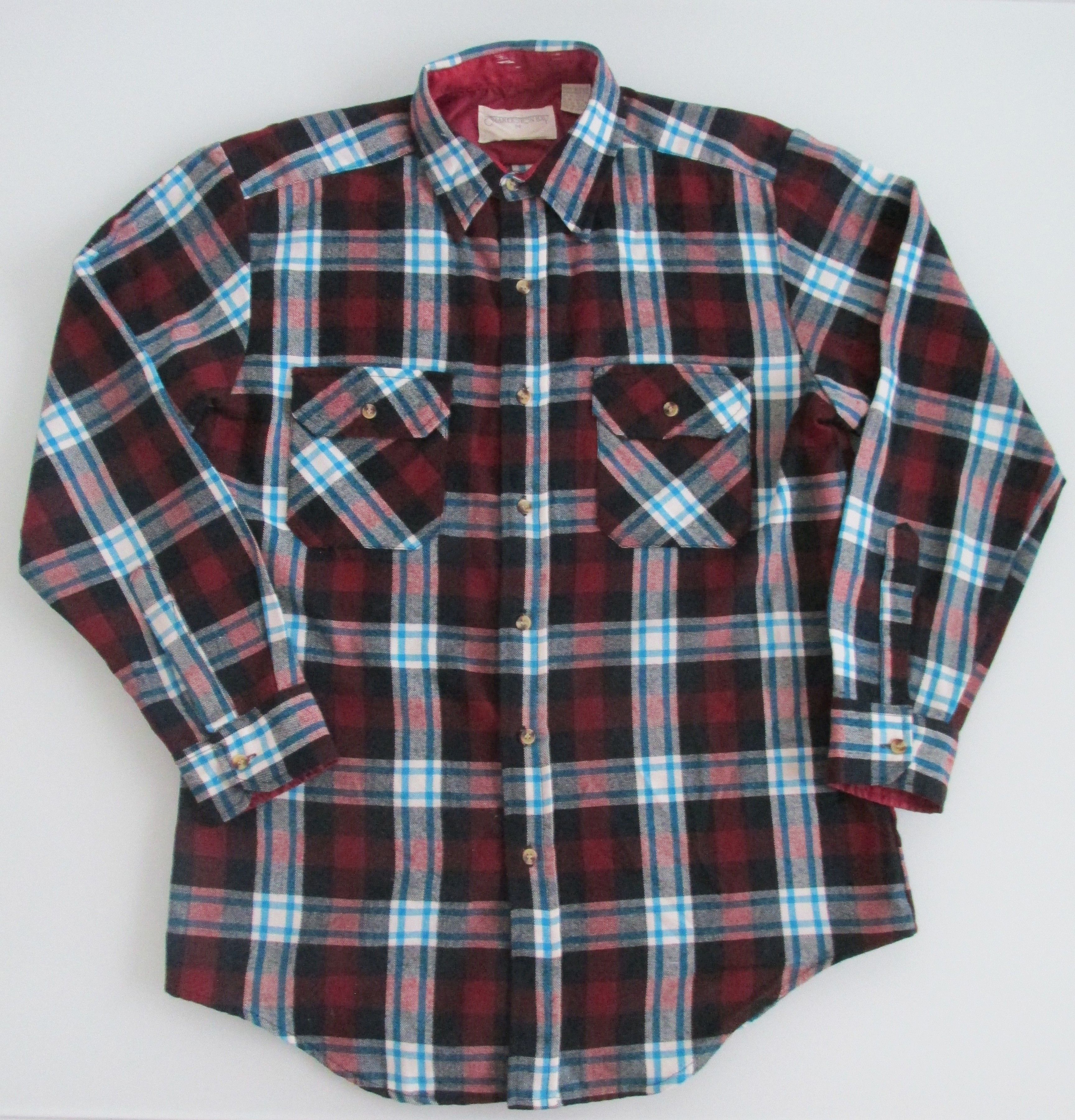 Other Charleston Bay Men's Acrylic Flannel Shirt Size Medium Size US M / EU 48-50 / 2 - 1 Thumbnail