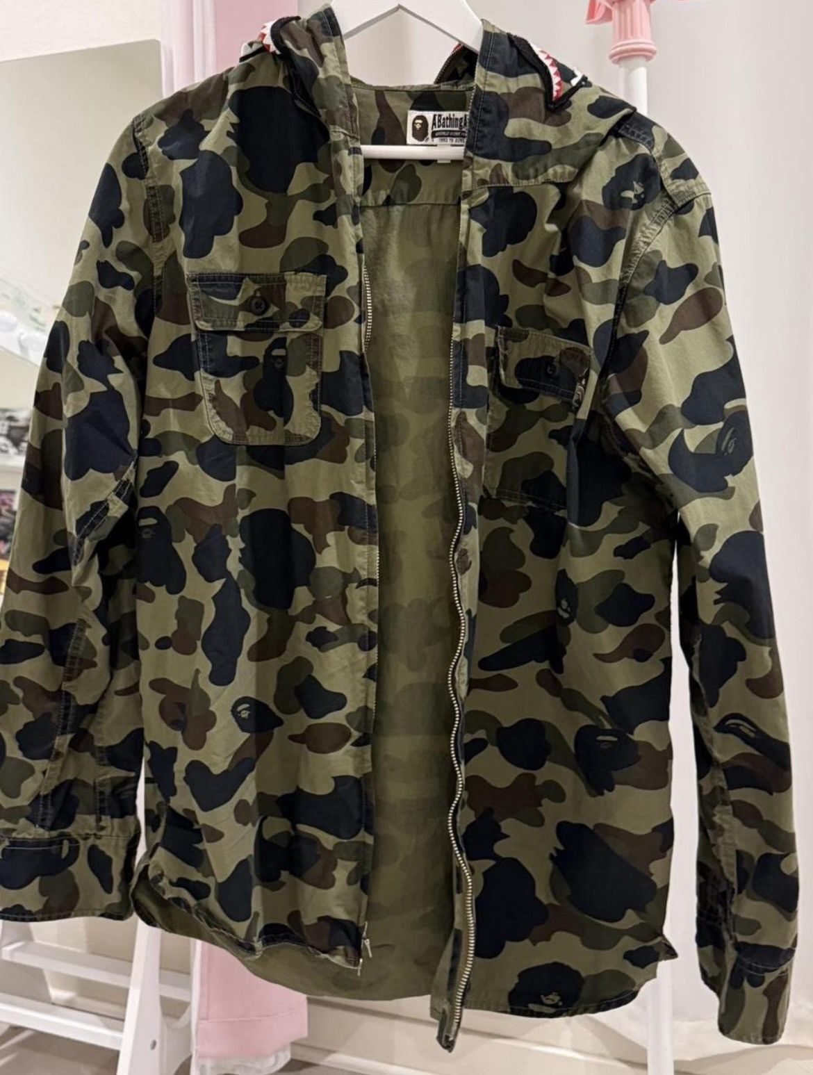 Bape Bape Shark ABC Camo Full Zip Jacket XL Size US XL / EU 56 / 4 - 1 Thumbnail