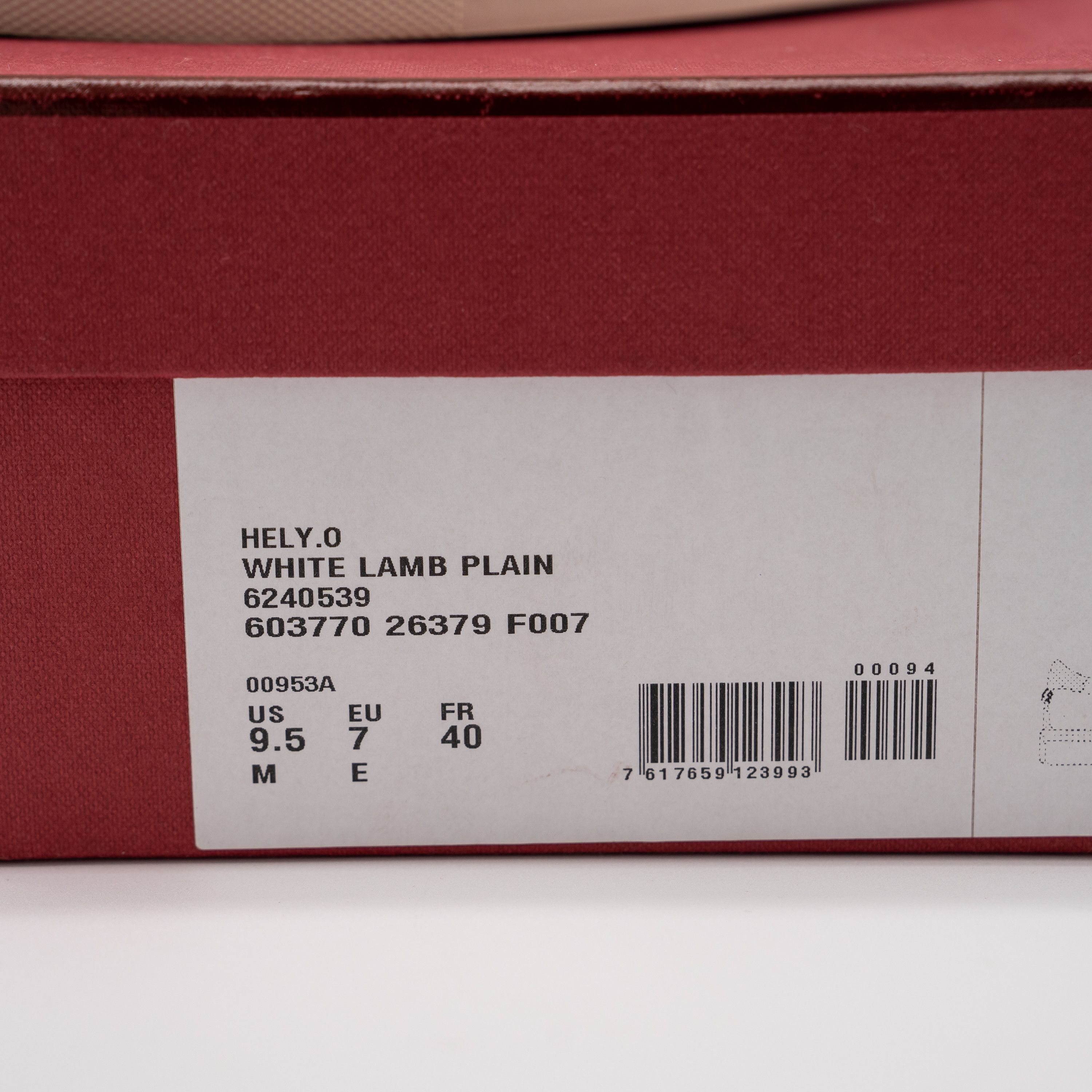 Bally 9.5 Bally Women's Hely White Low-Top Sneakers Red Leather Size US 9.5 / IT 39.5 - 12 Thumbnail