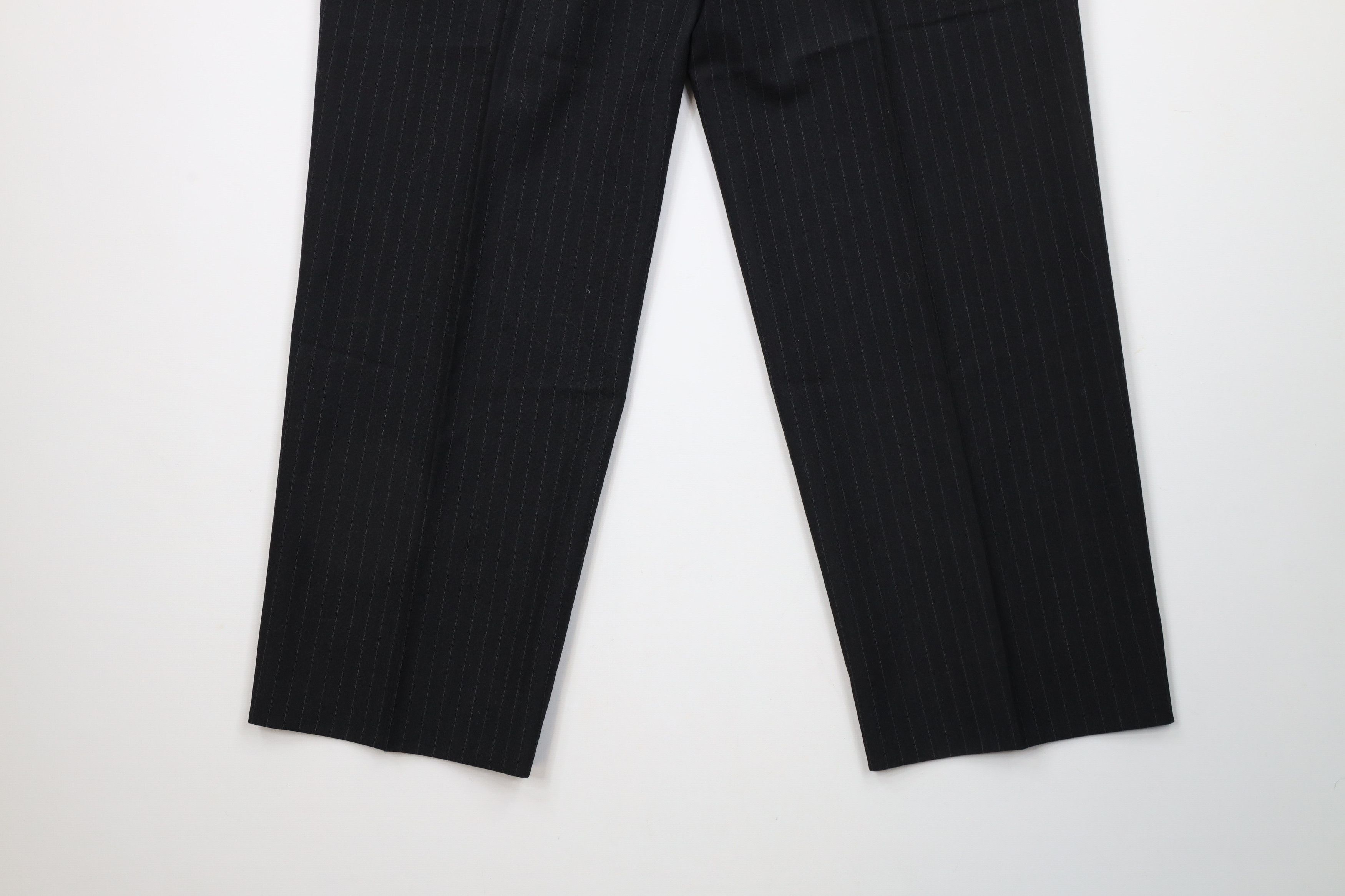 Vintage Vintage 90s Streetwear Blend Pinstriped Wide Leg Chino Pants Size US 36 / EU 52 - 11 Thumbnail