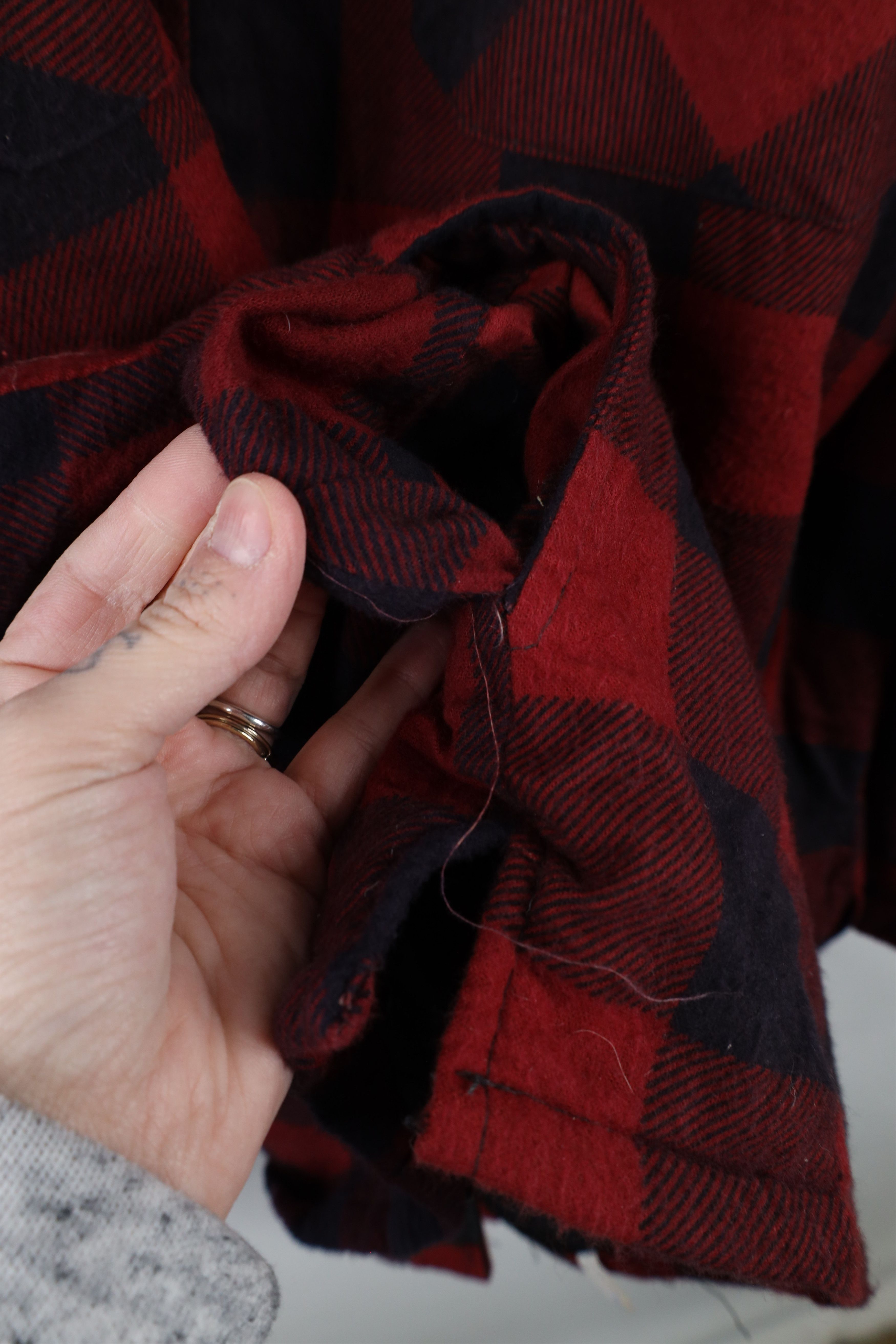 Vintage Vintage 90s Streetwear Flannel Button Shirt Jacket Jac Shirt Size US XXL / EU 58 / 5 - 8 Thumbnail