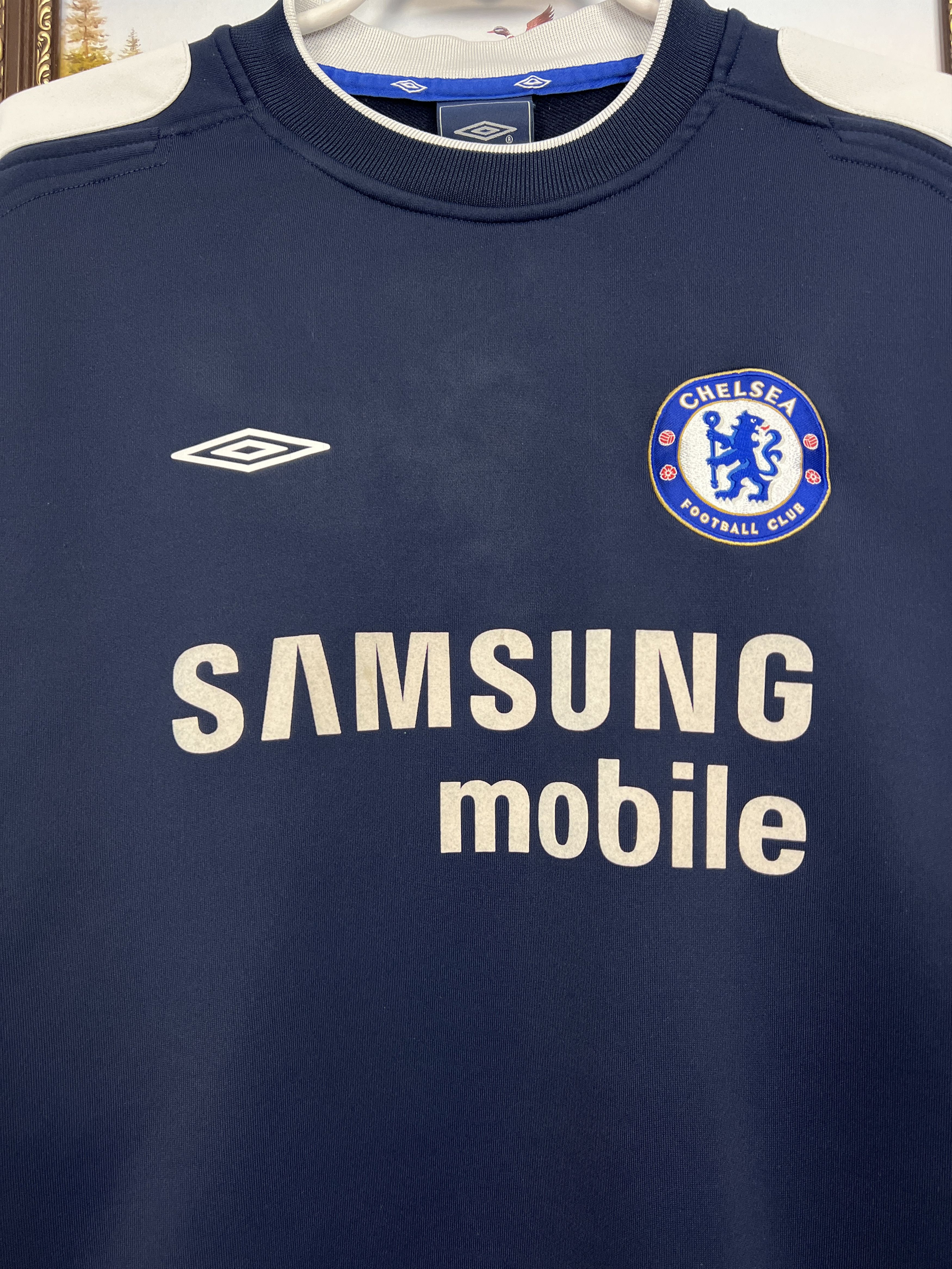 Umbro Vintage Adidas Chelsea Football Sweatshirt Soccer Track Top Size US M / EU 48-50 / 2 - 3 Thumbnail