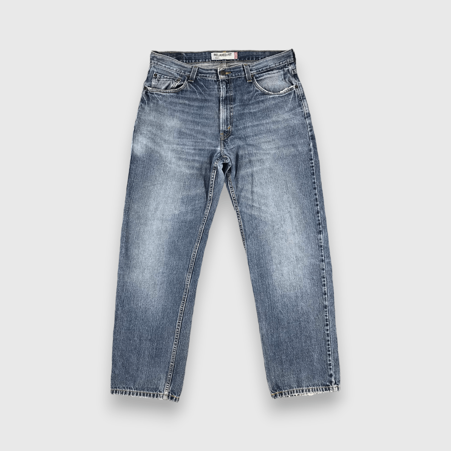Levi's Vintage Levis Jeans Lot 550 Stone Wash Denim-J1008 Size US 37 - 1 Thumbnail
