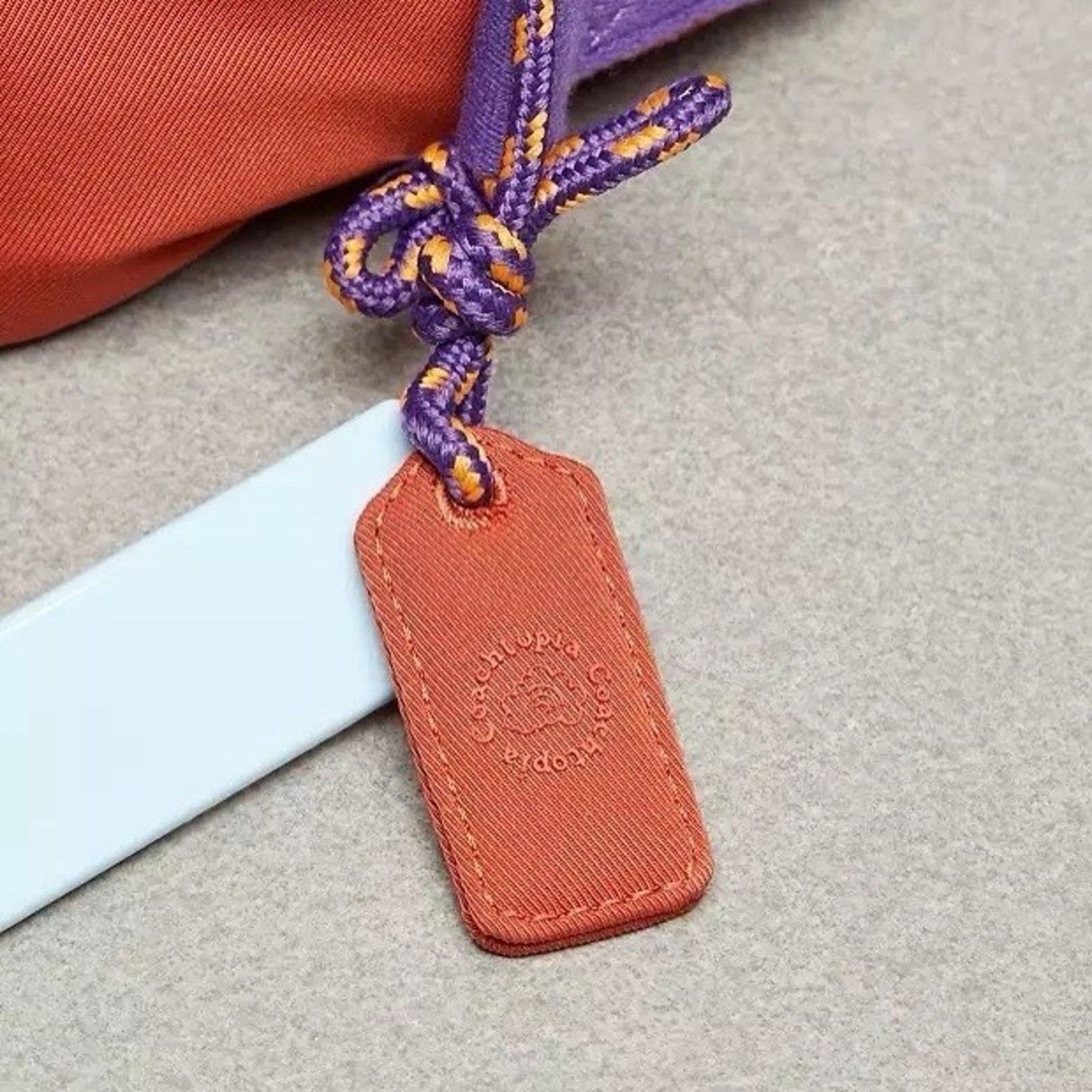 Coach NWT Coach Coachtopia Bag Crossbody Wavy Dinky Orange CQ859 Size ONE SIZE - 8 Thumbnail