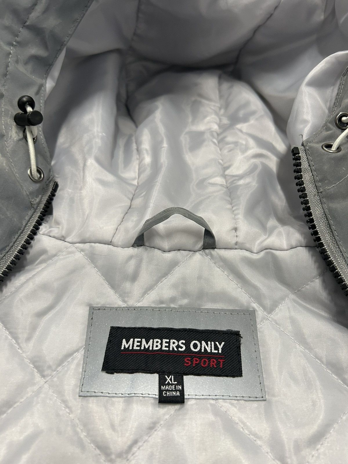 Members Only Grey Members Only windbreaker jacket Size US XL / EU 56 / 4 - 6 Thumbnail