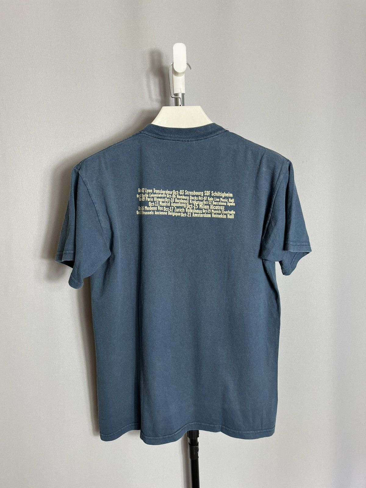 Gildan Stereophonics Concert Tour T-shirt 2003 blue vintage mens Size US M / EU 48-50 / 2 - 2 Thumbnail