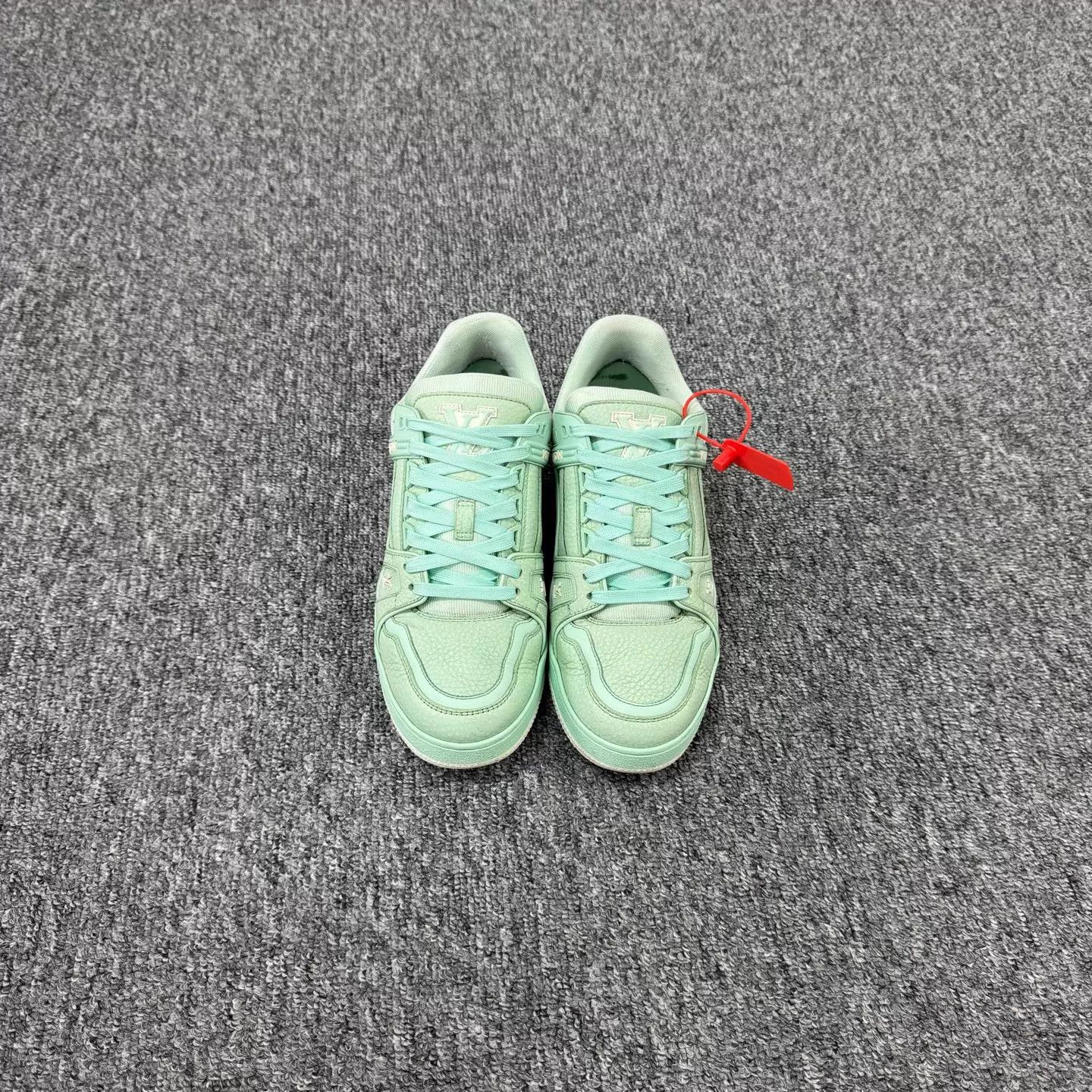 Louis Vuitton Louis Vuitton Mint Green Trainer 39 98 New Size US 6 / EU 39 - 3 Thumbnail