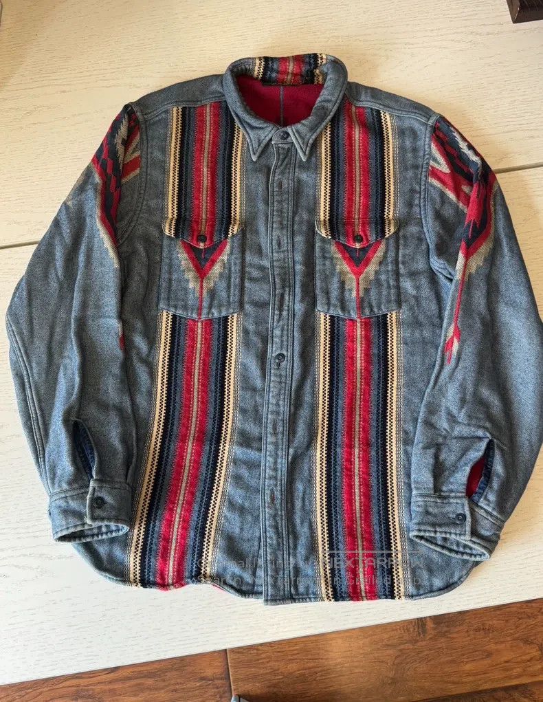 RRL Ralph Lauren RRL Ralph Lauren Southwest Shirt Size US XL / EU 56 / 4 - 1 Thumbnail
