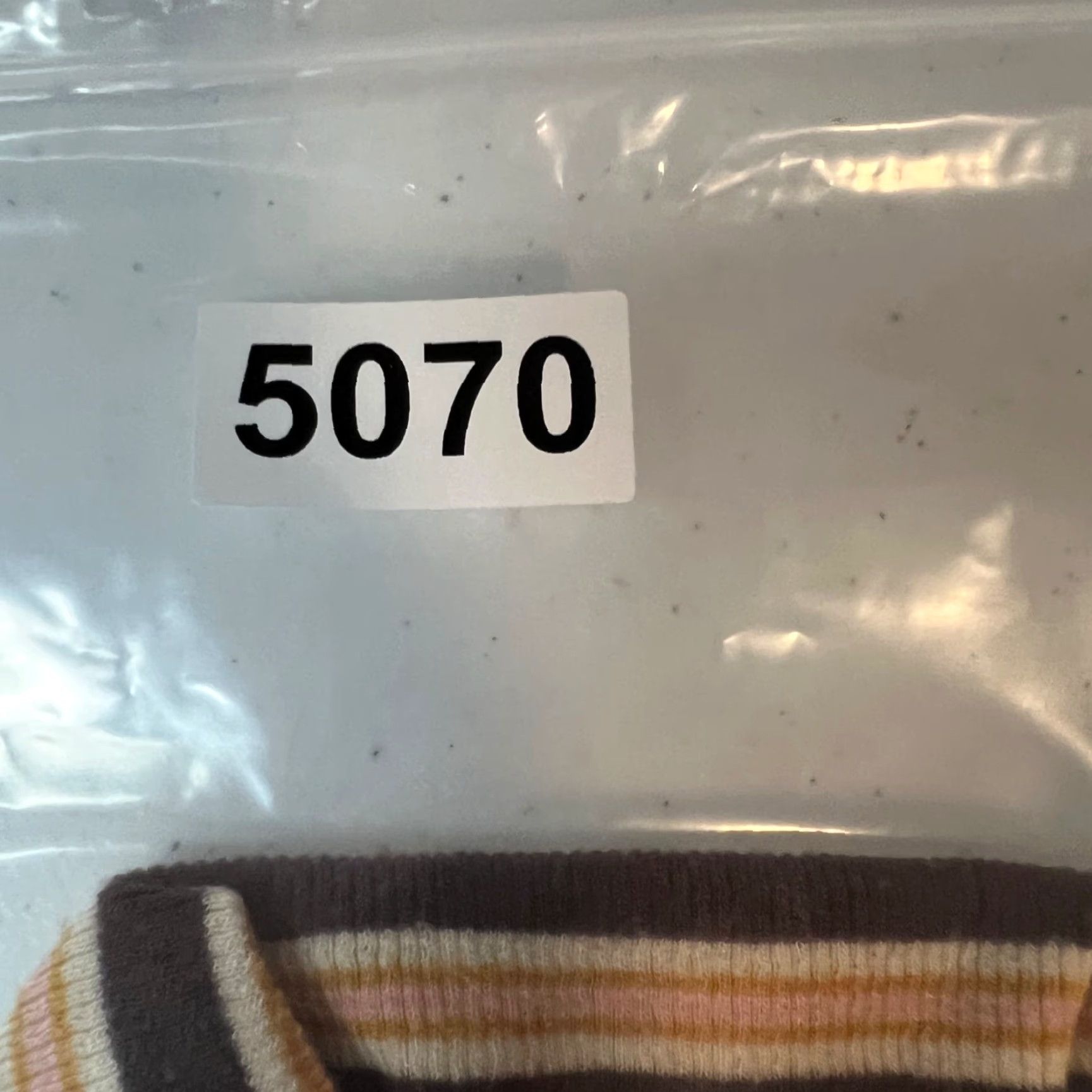Vintage Wilfred Womens XS Striped Turtleneck Long Sleeve Top Brown Yellow Casual Knit T-Shirt Size XS / US 0-2 / IT 36-38 - 7 Thumbnail