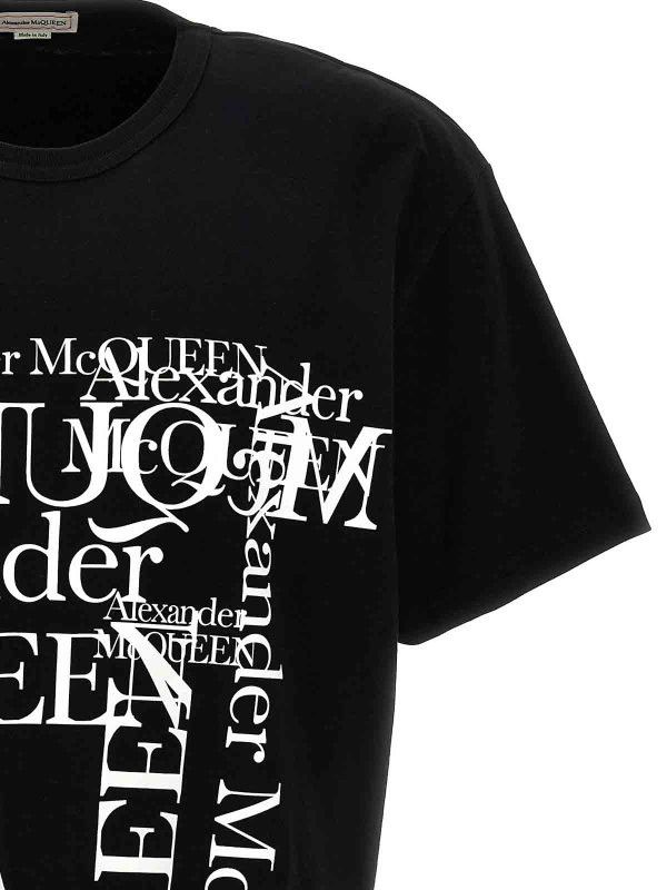 Alexander McQueen o1y1024 T-Shirt In Black Size US S / EU 44-46 / 1 - 3 Thumbnail