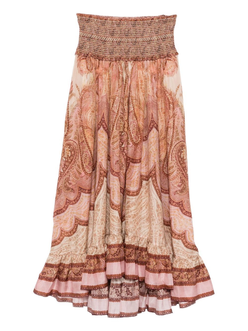 Zimmermann WANDERLUST SILK MAXI SKIRT Size 26" / US 2 / IT 38 - 1 Thumbnail