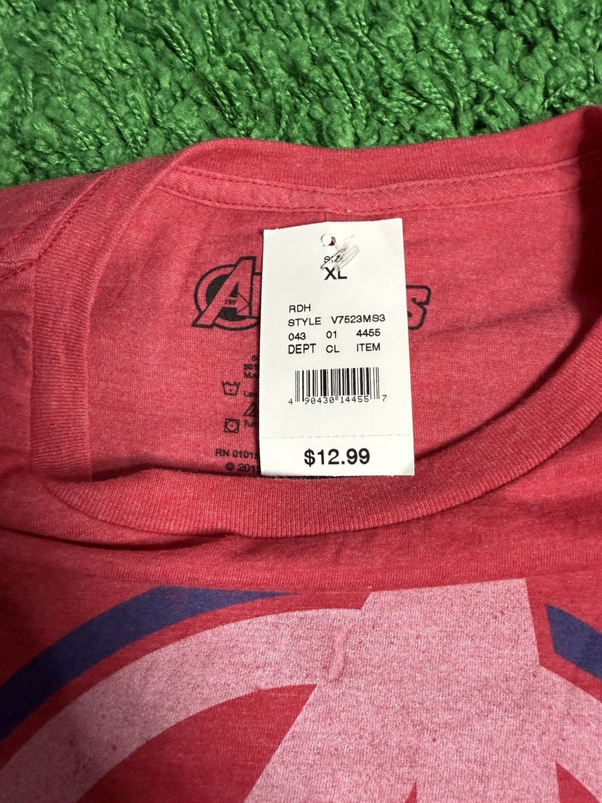 Marvel Comics × Vintage Marvel The Avengers Tee Red New Size XL Size US XL / EU 56 / 4 - 3 Thumbnail
