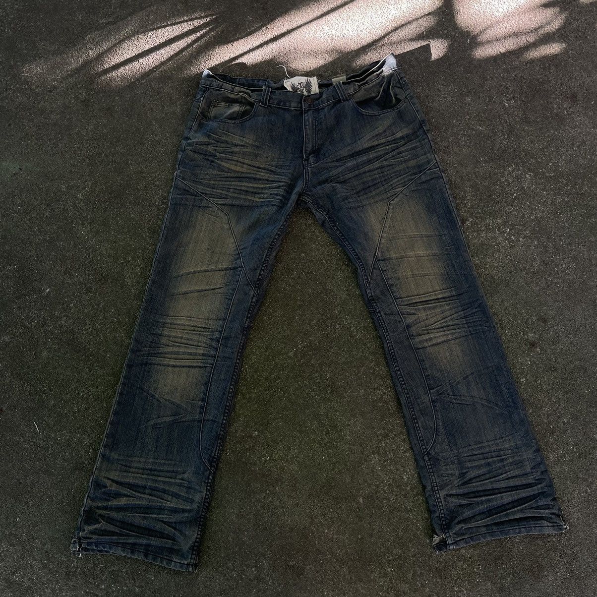 Japanese Brand × Vintage Vintage Y2k Denim Jeans Size US 40 / EU 56 - 3 Thumbnail