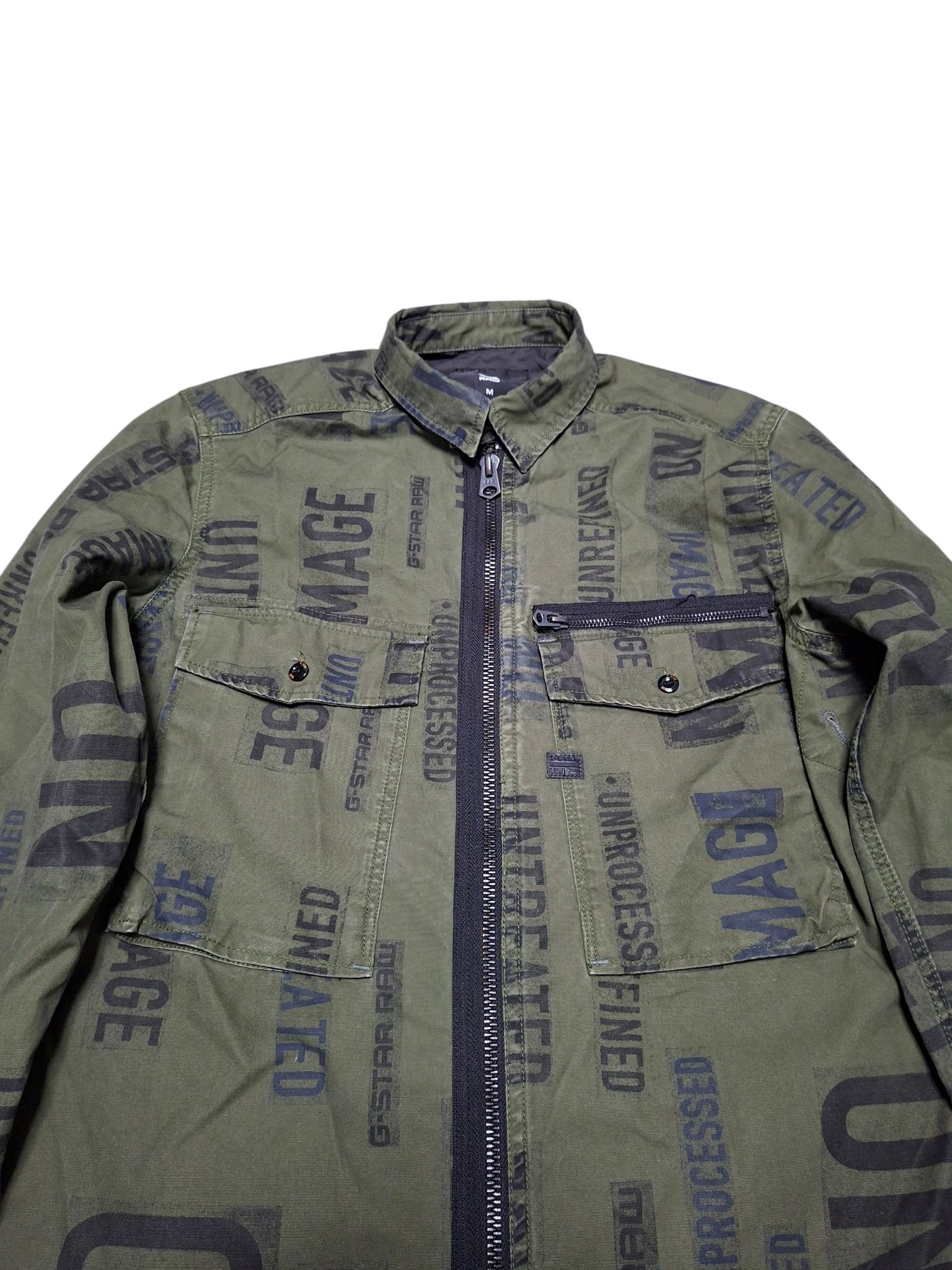 G-Star G STAR RAW AVANT GARDE MONOGRAM MUPTIPOCKET MILITARY JACKET Size US M / EU 48-50 / 2 - 2 Thumbnail